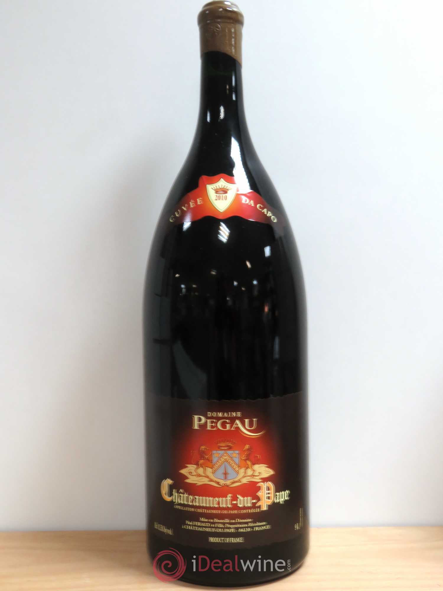 Châteauneuf-du-Pape Domaine du Pégau Cuvée Da Capo Paul et Laurence Féraud 2010 - Lot de 1 salmanazar - 0