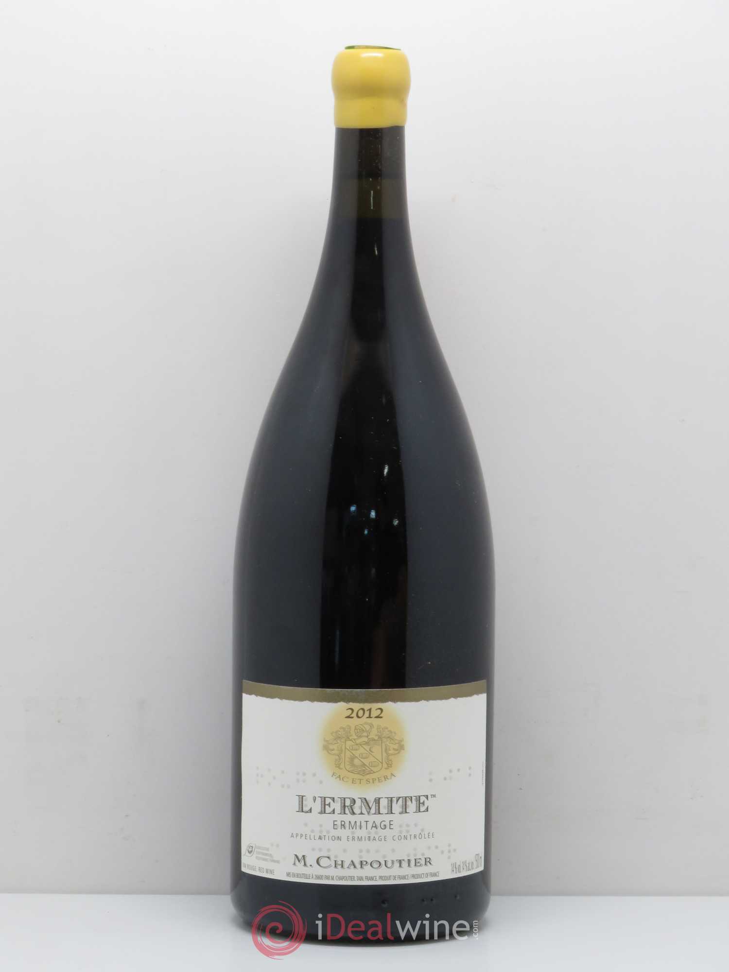 Hermitage Ermitage l'Ermite Chapoutier 2012 - Lot de 1 magnum - 0