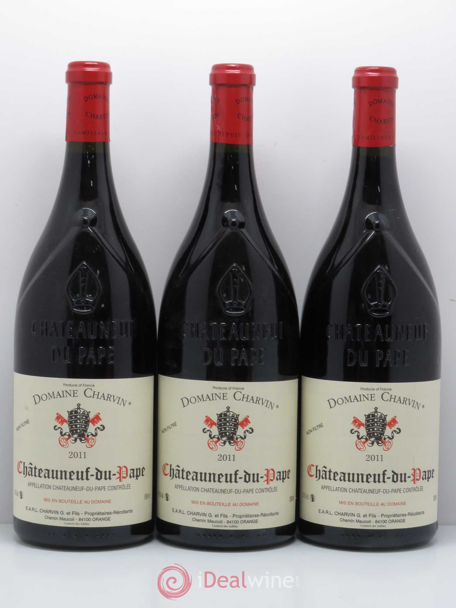 Châteauneuf-du-Pape Charvin (Domaine) 2011 - Lot de 3 magnums - 0