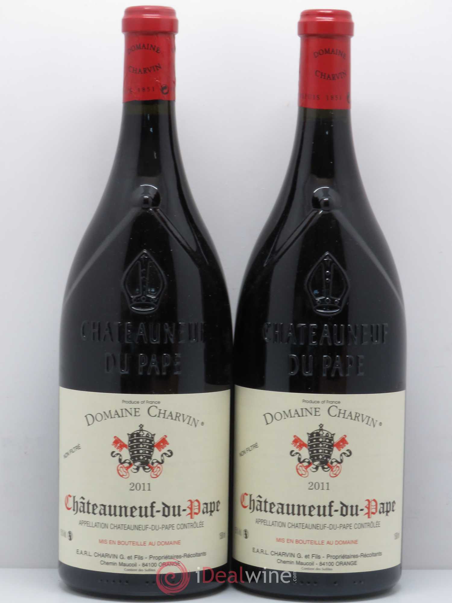Châteauneuf-du-Pape Charvin (Domaine) 2011 - Lot de 2 magnums - 0