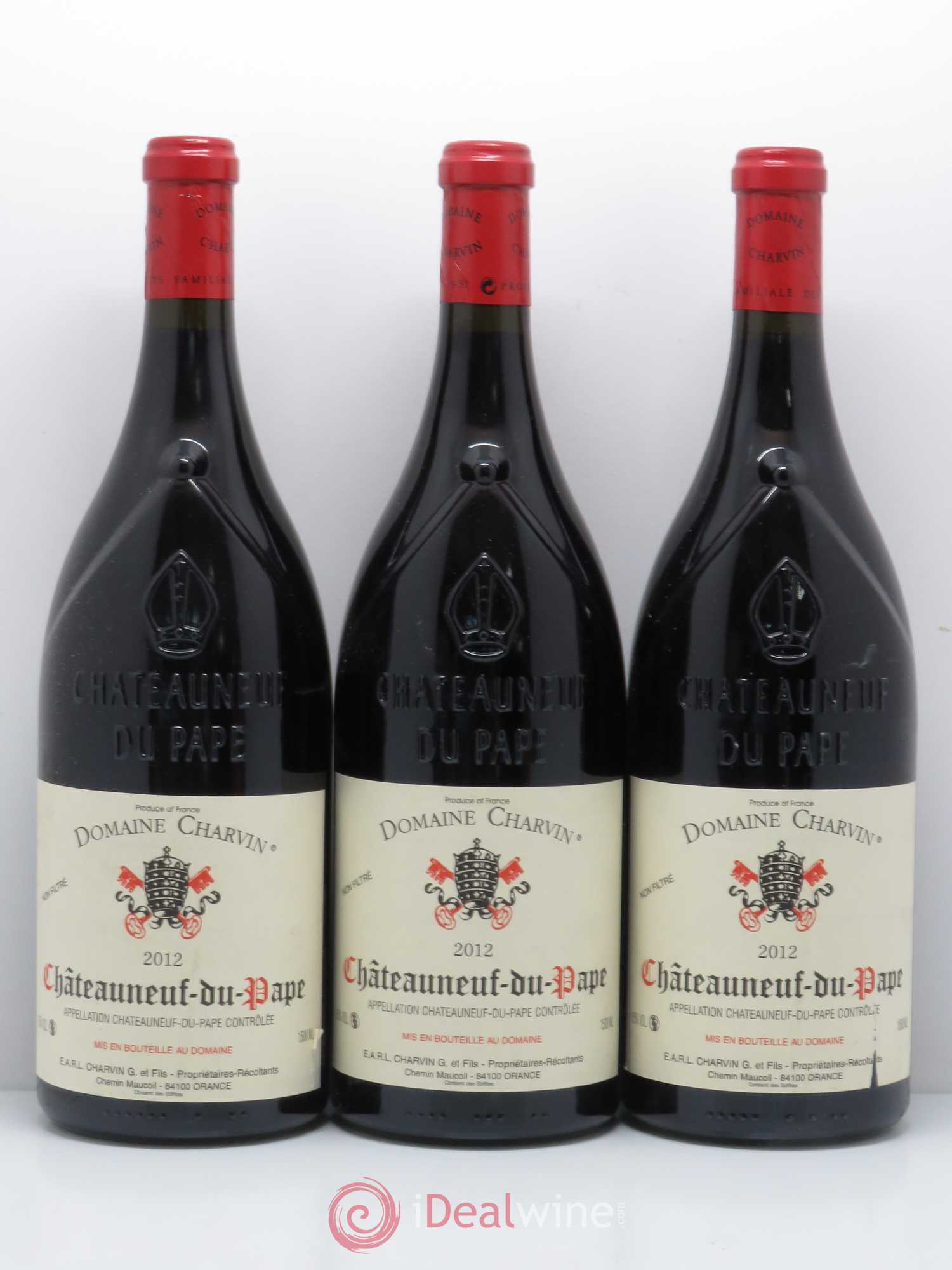 Châteauneuf-du-Pape Charvin (Domaine) 2012 - Lot de 3 magnums - 0