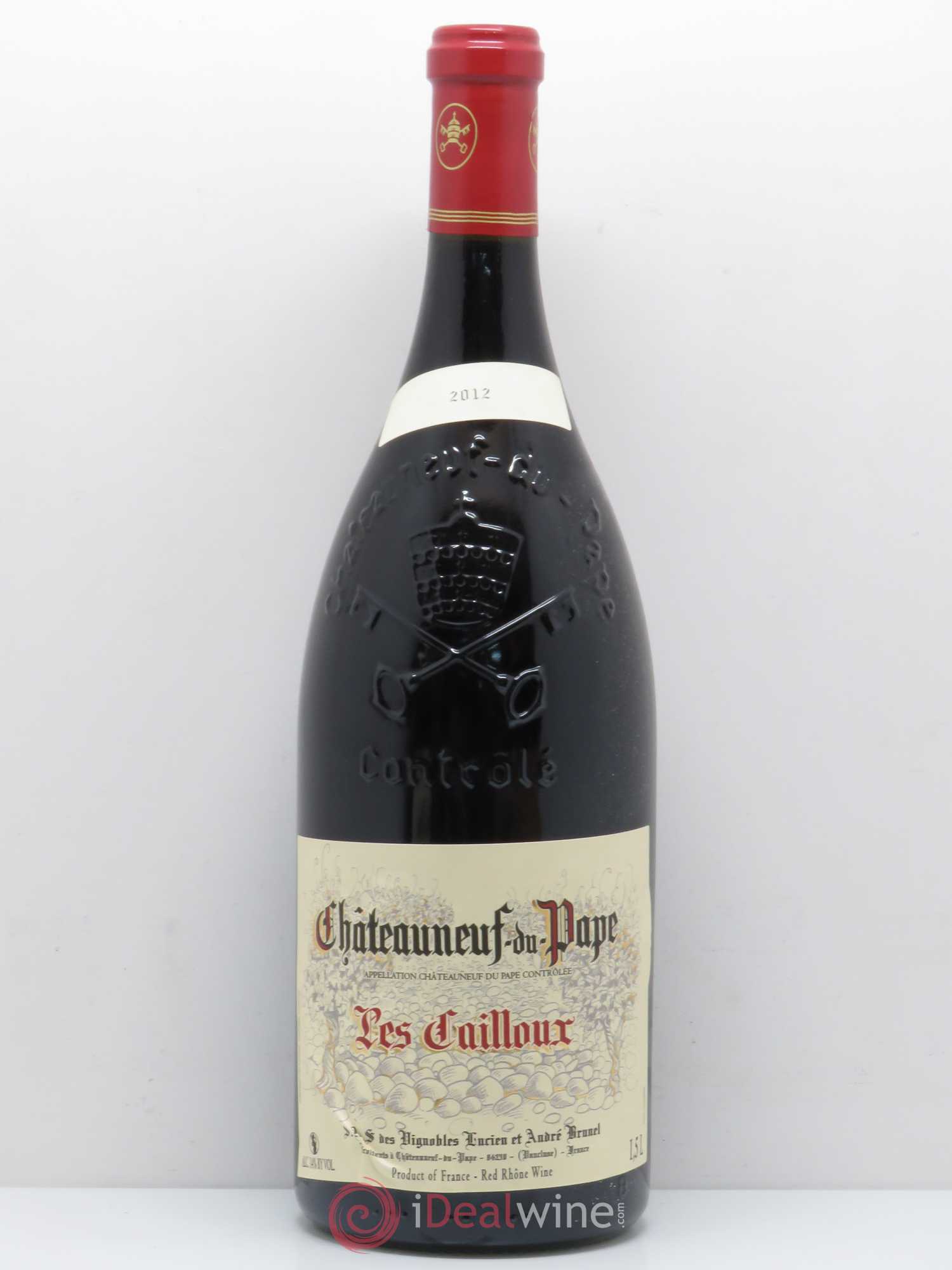 Châteauneuf-du-Pape Les Cailloux André Brunel 2012 - Lot de 1 magnum - 0