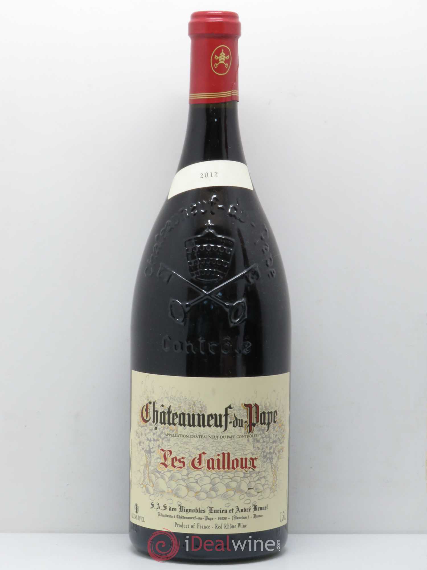 Châteauneuf-du-Pape Les Cailloux André Brunel 2012 - Lot de 1 magnum - 0