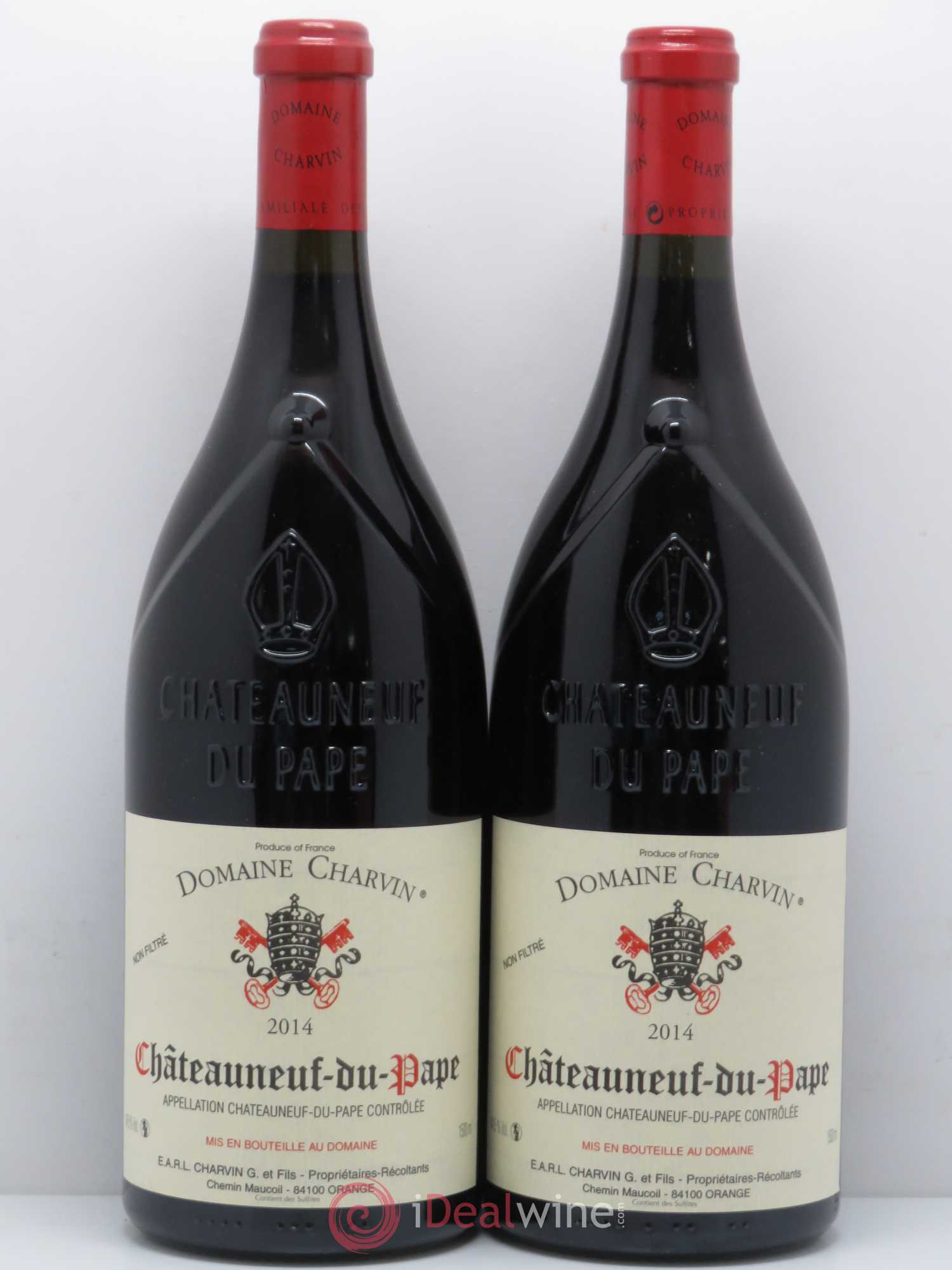 Châteauneuf-du-Pape Charvin (Domaine) 2014 - Lot de 2 magnums - 0