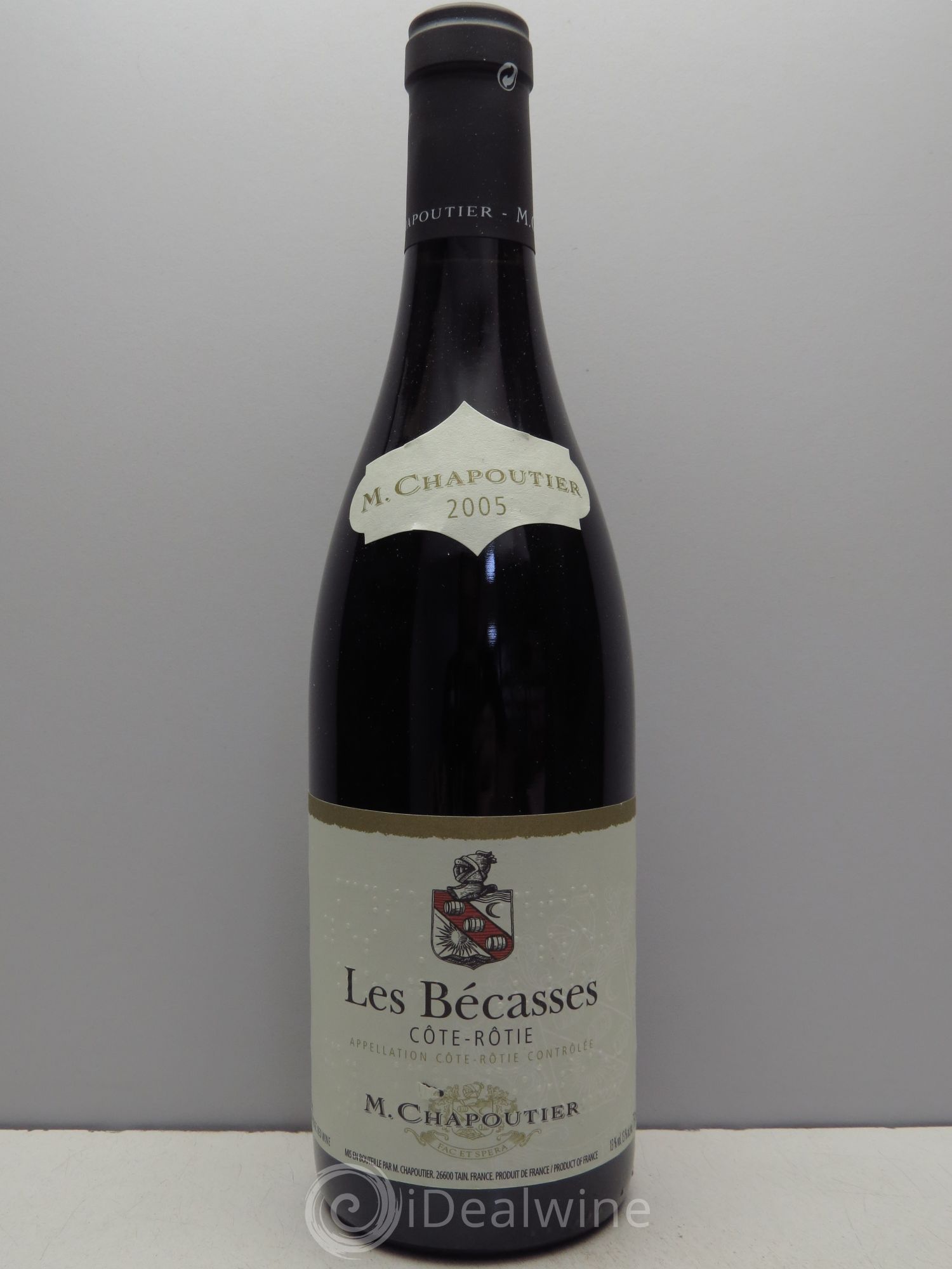 Côte-Rôtie Chapoutier les Bécasses 2005 - Lot de 12 bouteilles - 0