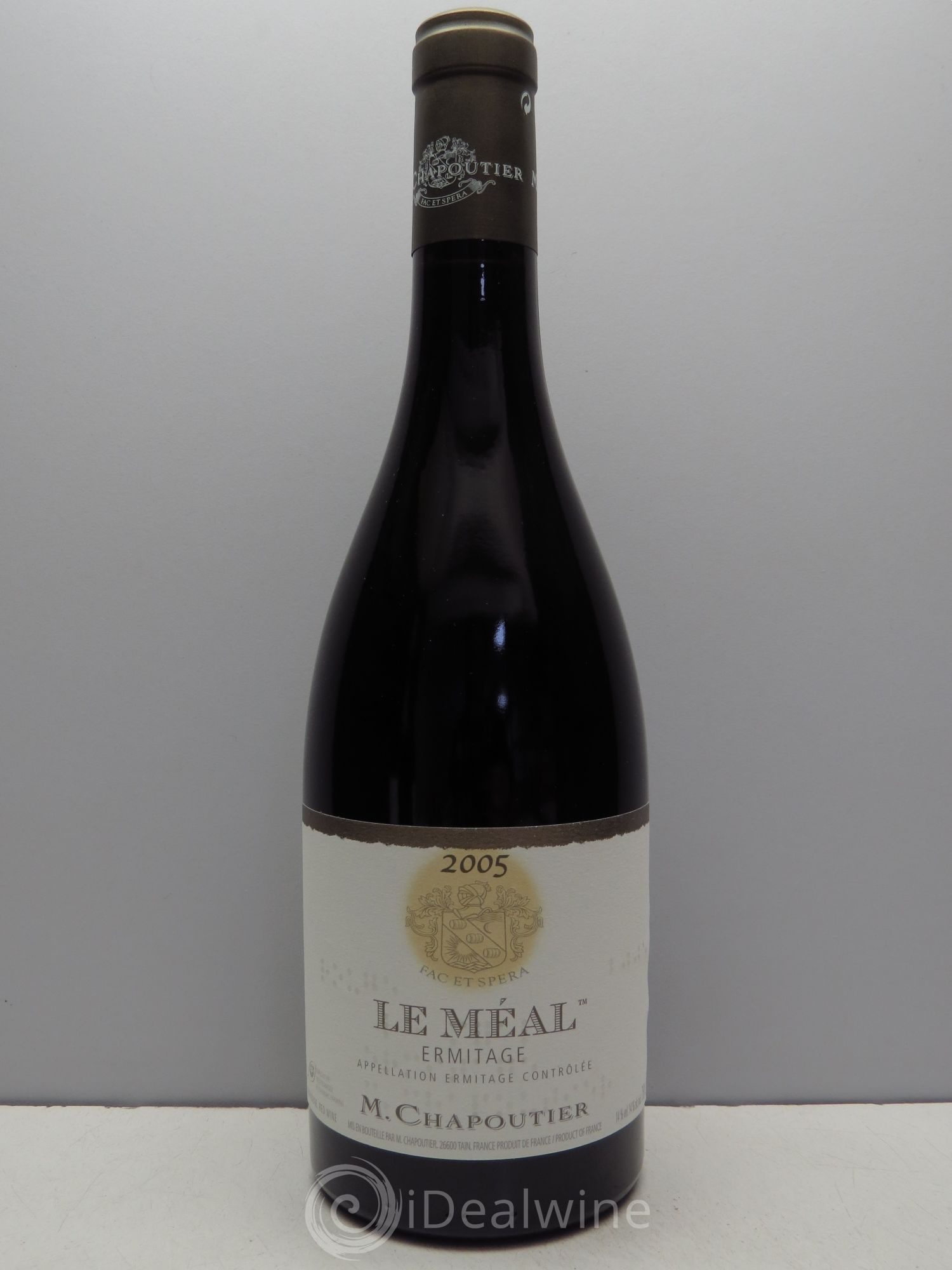 Hermitage Ermitage Le Méal Chapoutier 2005 - Lot de 1 bouteille - 0