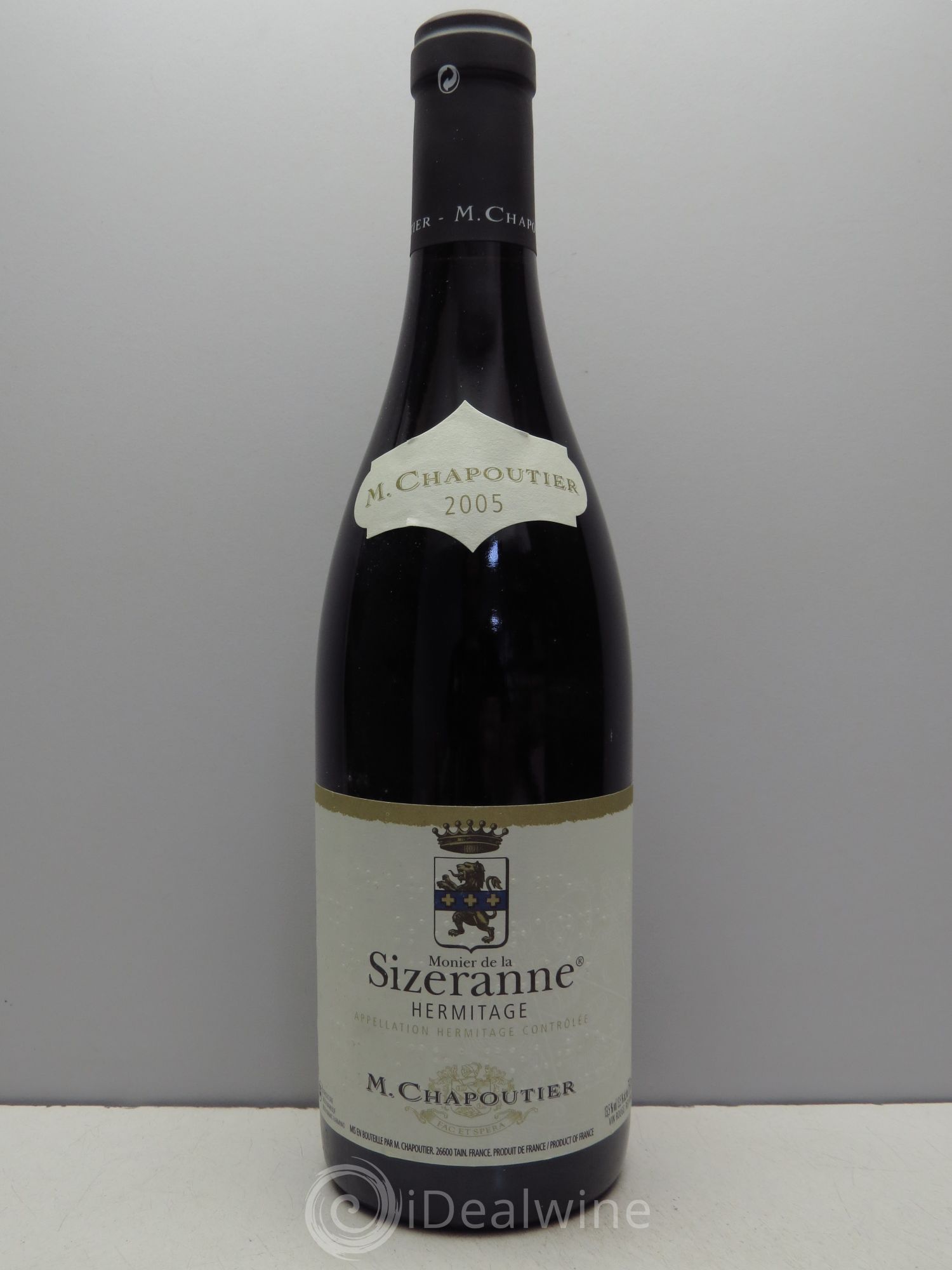 Hermitage Monier de La Sizeranne Chapoutier (2 CBO de 6 btes dont 1 sans couvercle) 2005 - Lotto di 12 bottiglie - 0