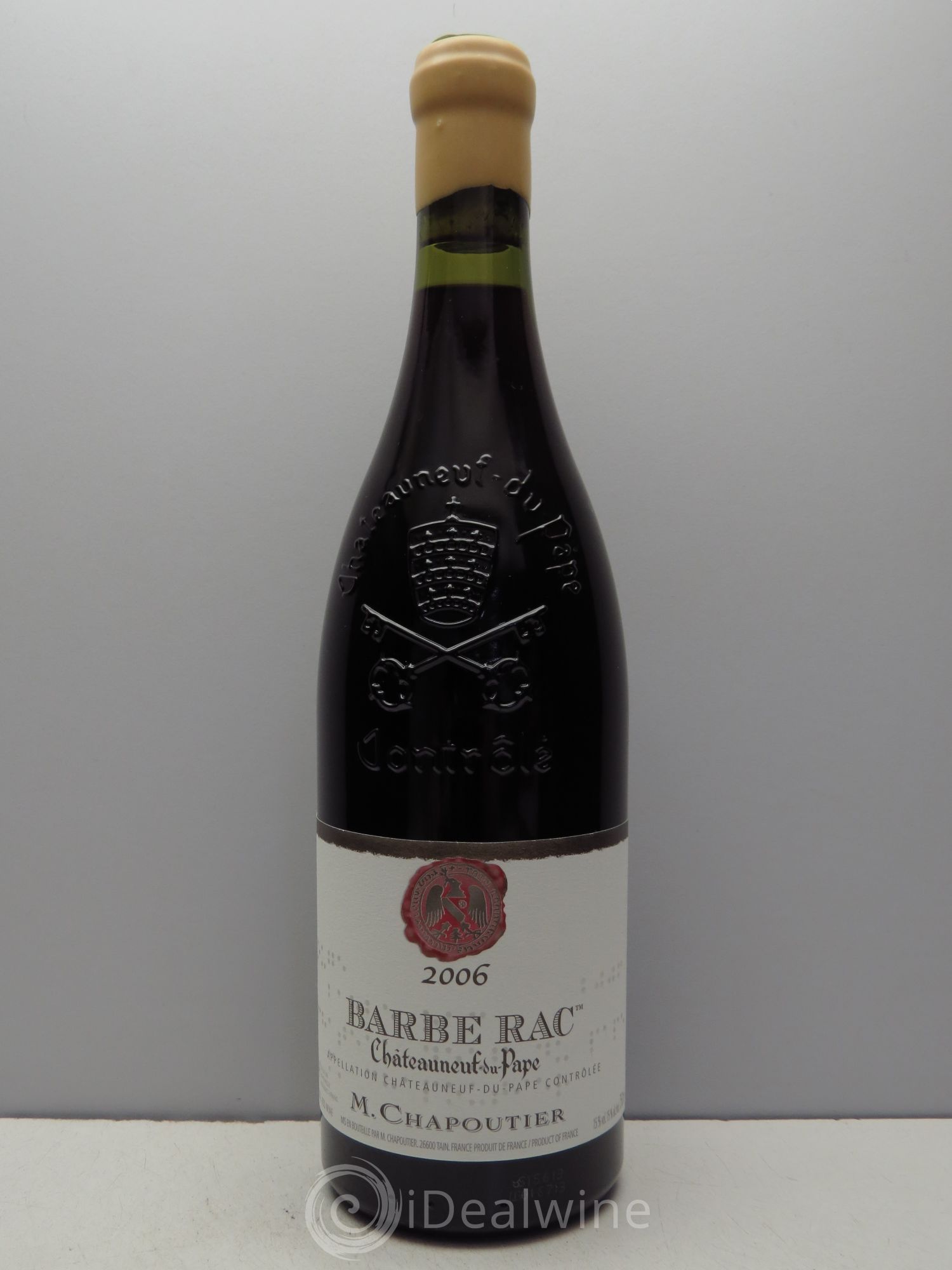 Châteauneuf-du-Pape Barbe Rac Chapoutier 2006 - Lot de 6 bouteilles - 0