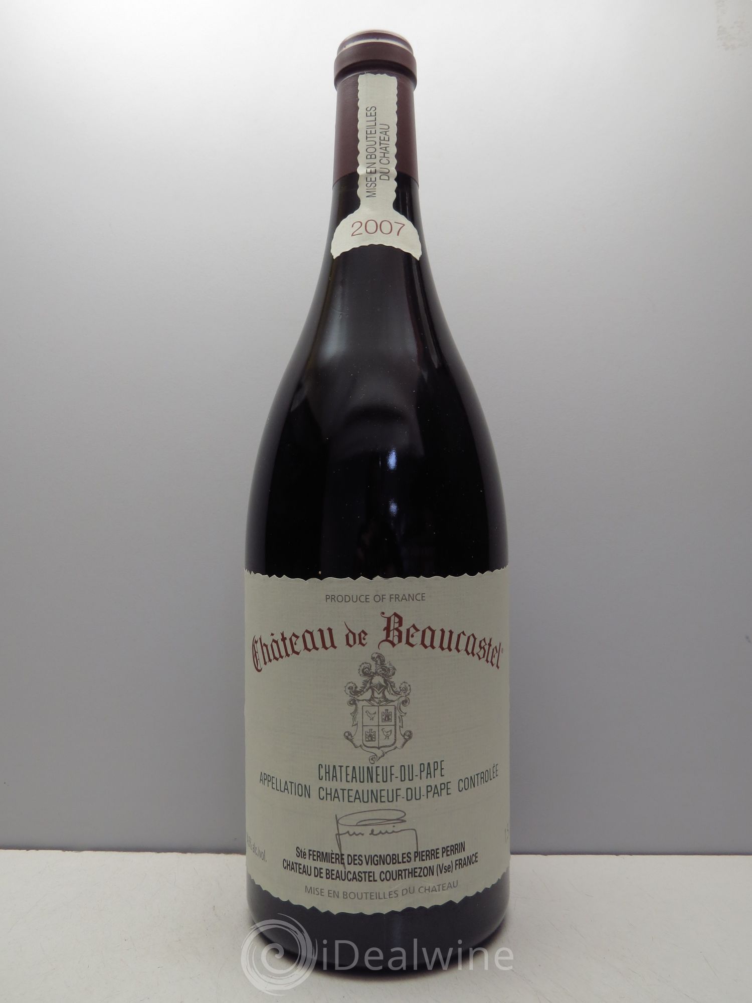 Châteauneuf-du-Pape Château de Beaucastel Famille Perrin 2007 - Lot de 6 magnums - 0