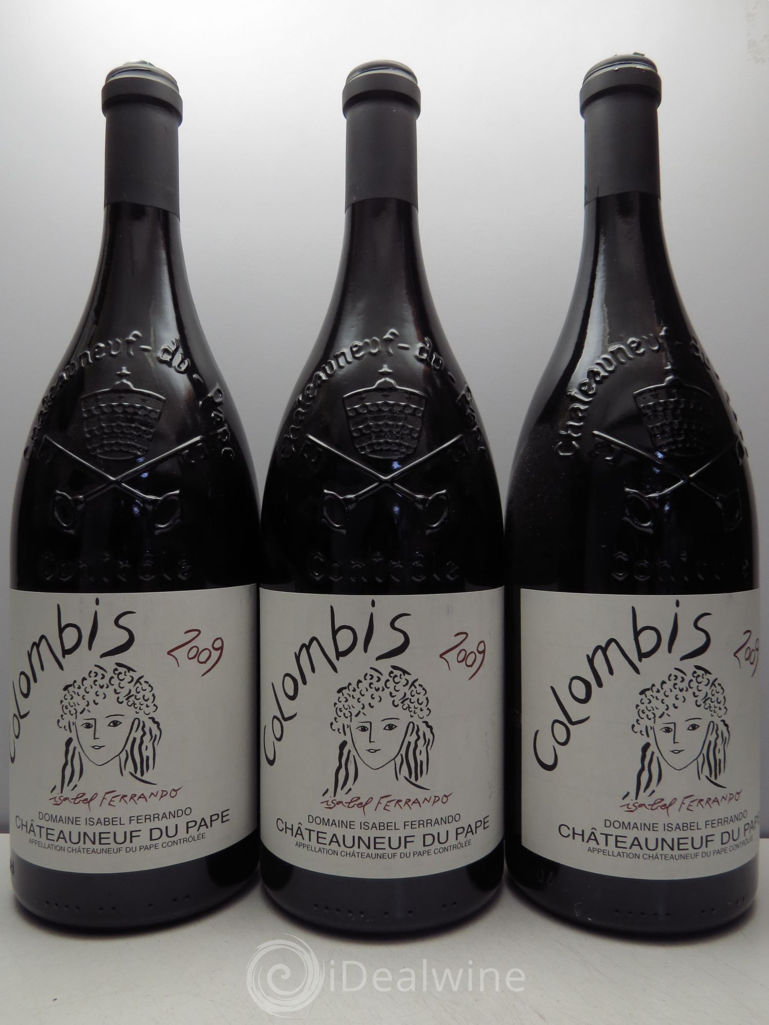 Châteauneuf-du-Pape Colombis Domaine Saint-Préfert 2009 - Lot de 3 magnums - 0