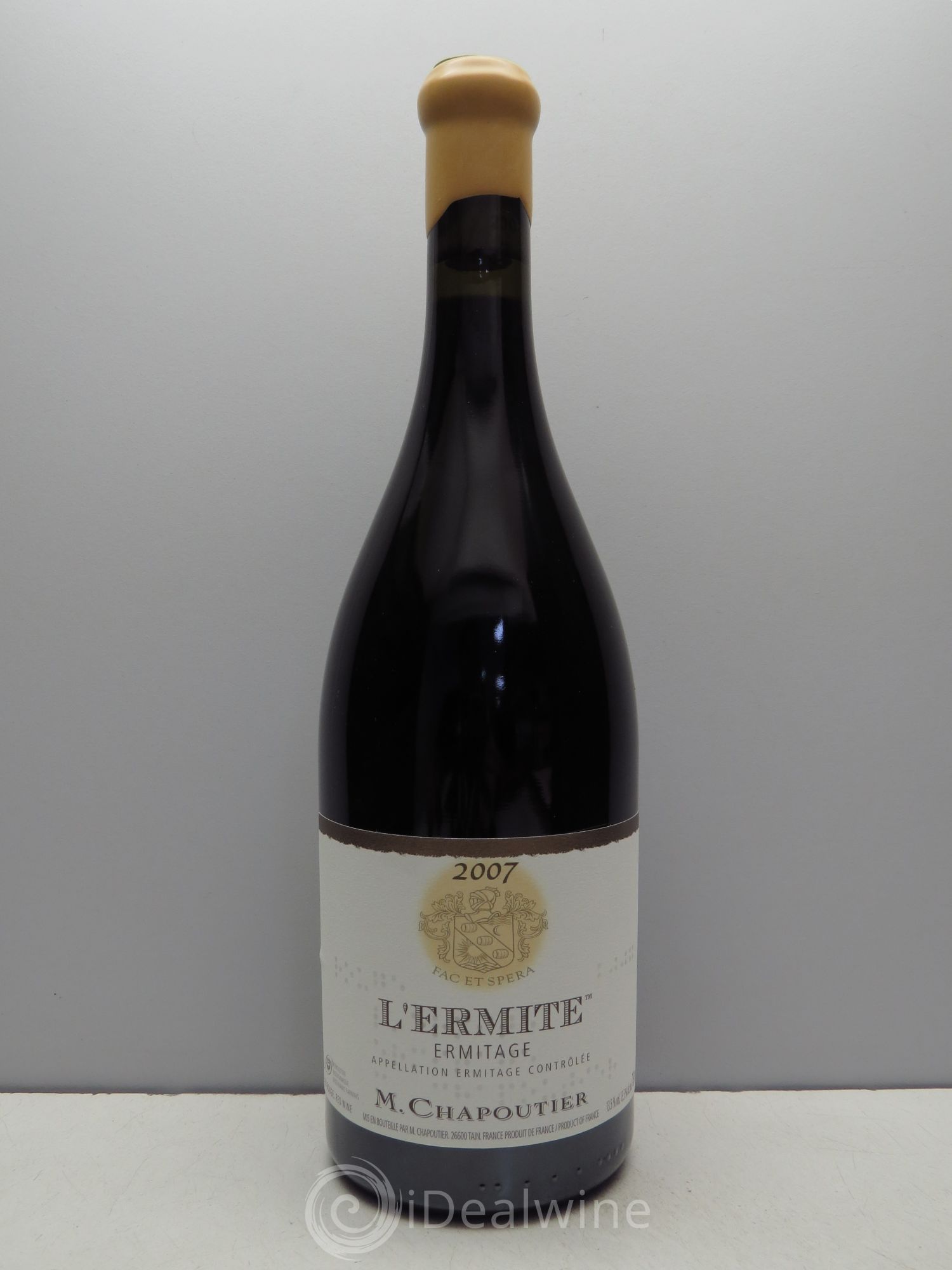 Hermitage Ermitage l'Ermite Chapoutier 2007 - Lot de 1 bouteille - 0