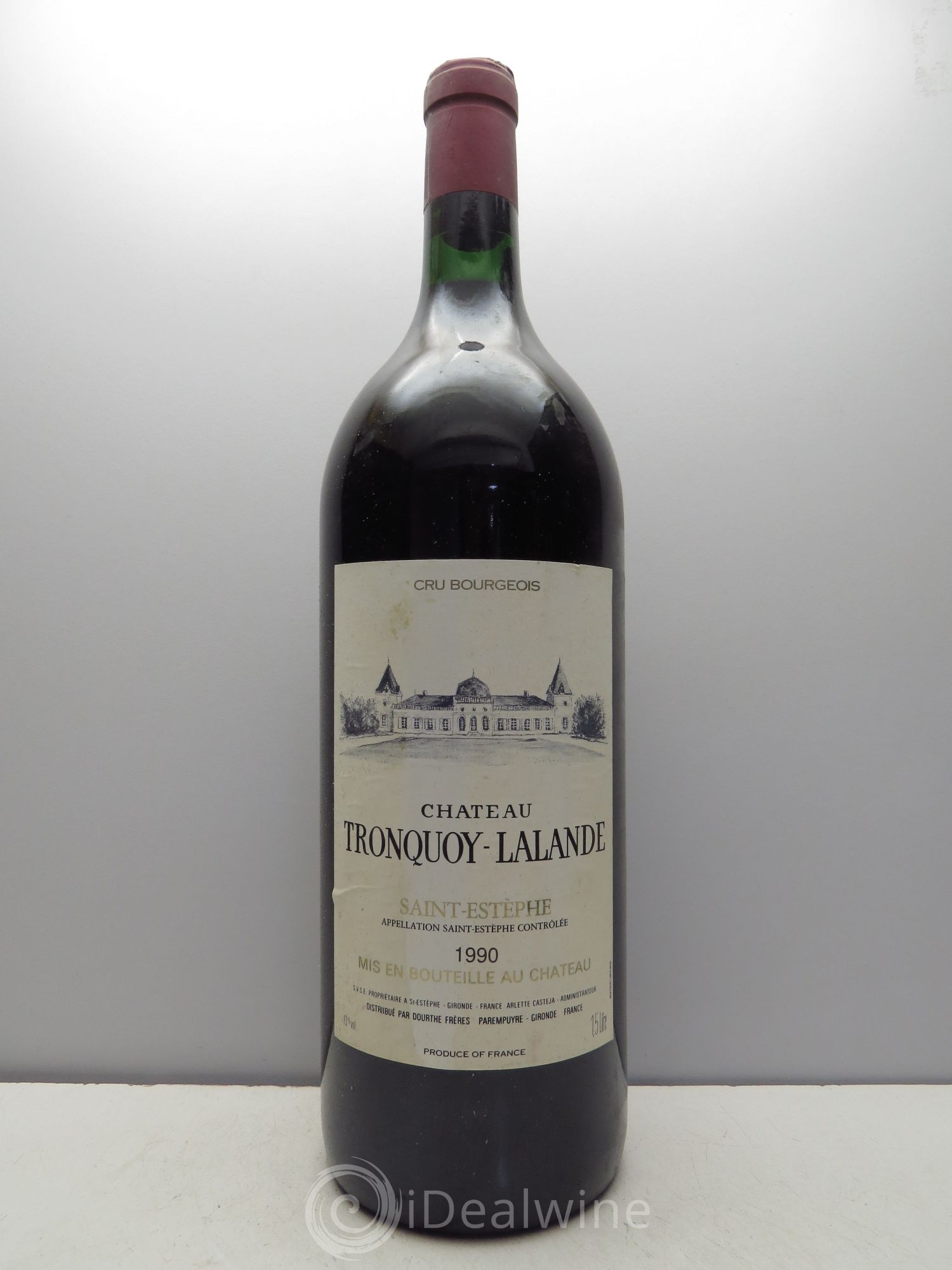 Château Tronquoy Lalande 1990 - Lot de 1 magnum - 0