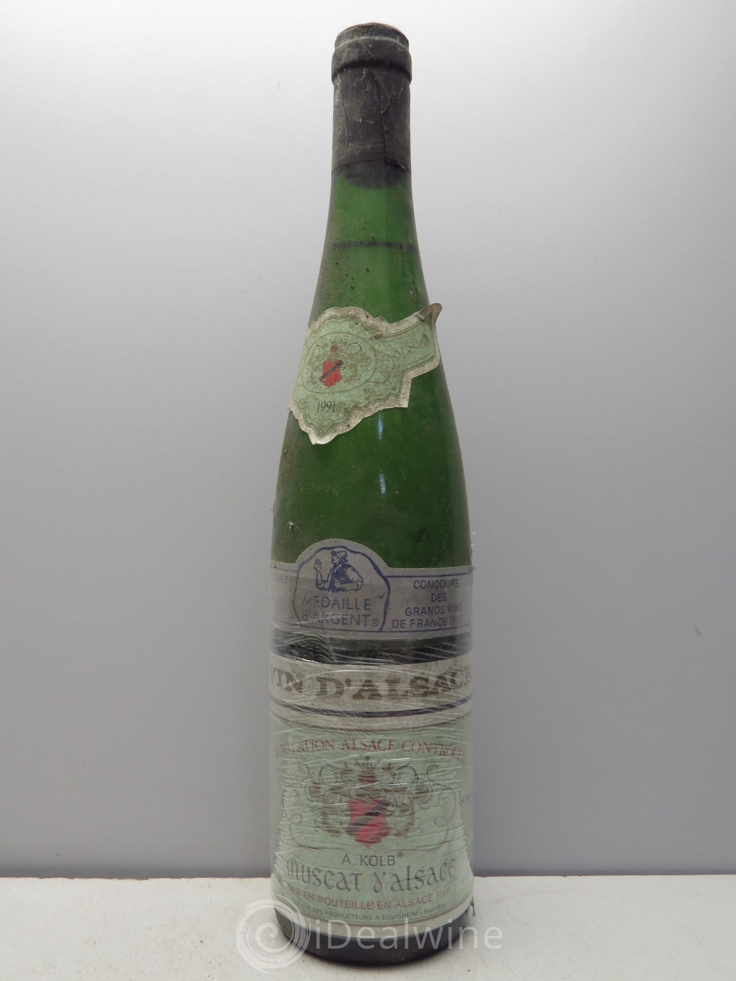 Muscat d'Alsace A.Kolb 1991 - Posten von 1 Flasche - 0