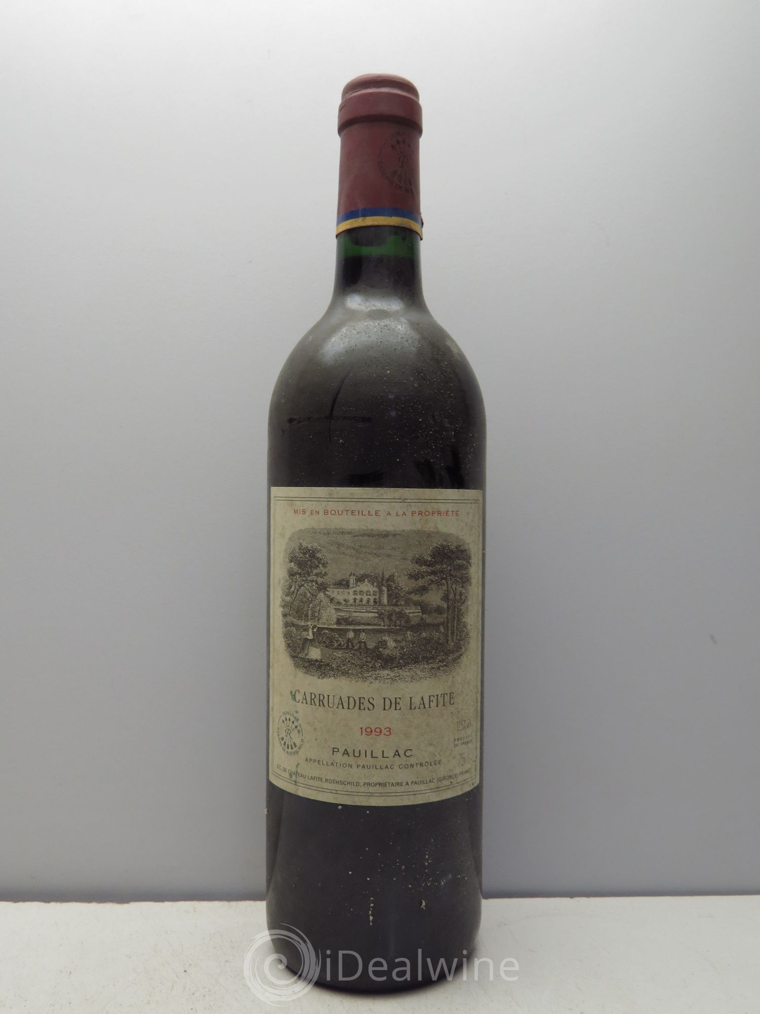 Carruades de Lafite Rothschild Second Vin 1993 - Lot de 1 bouteille - 0