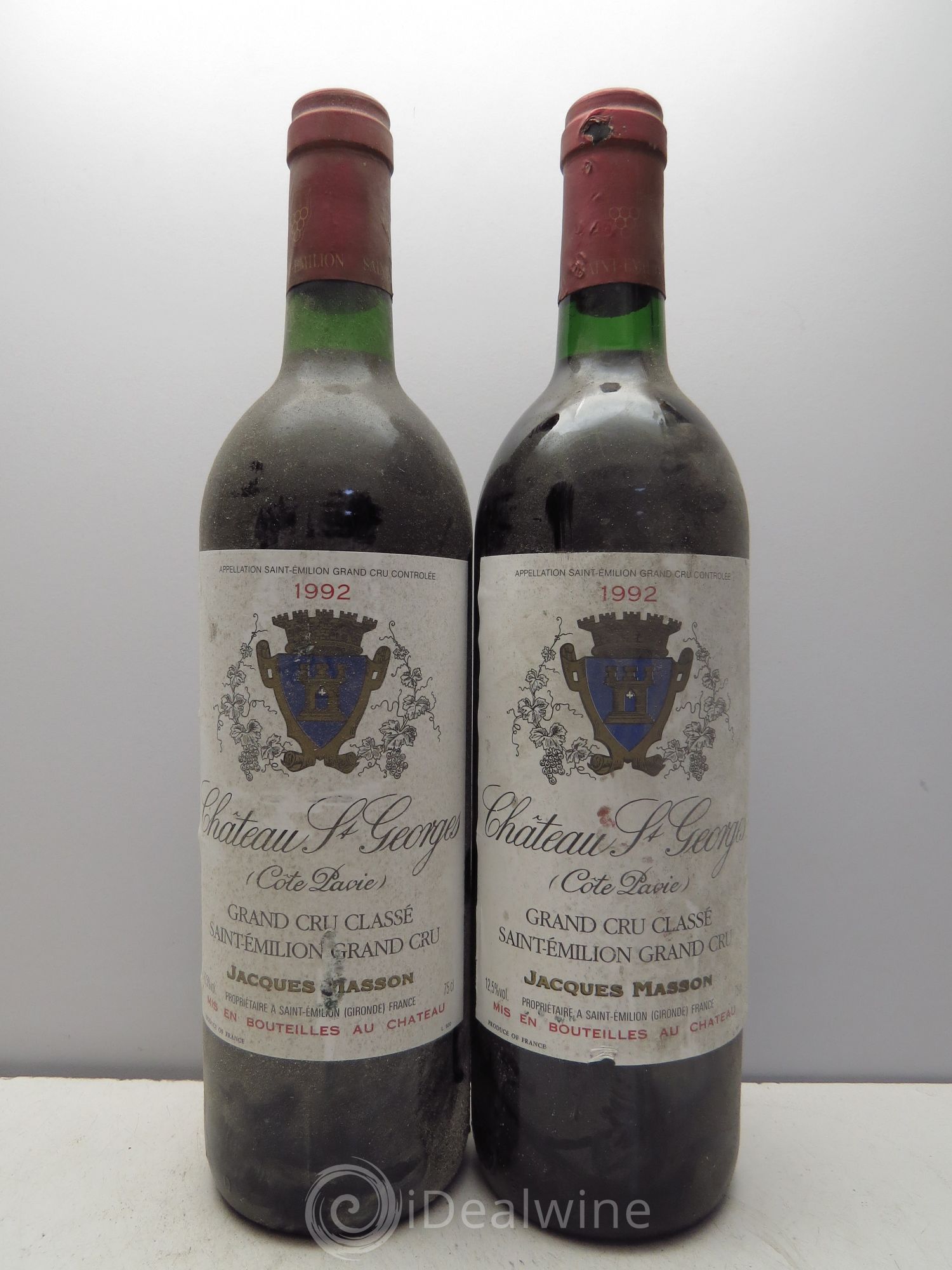 Château Saint-Georges 1992 - Lot de 2 bouteilles - 0