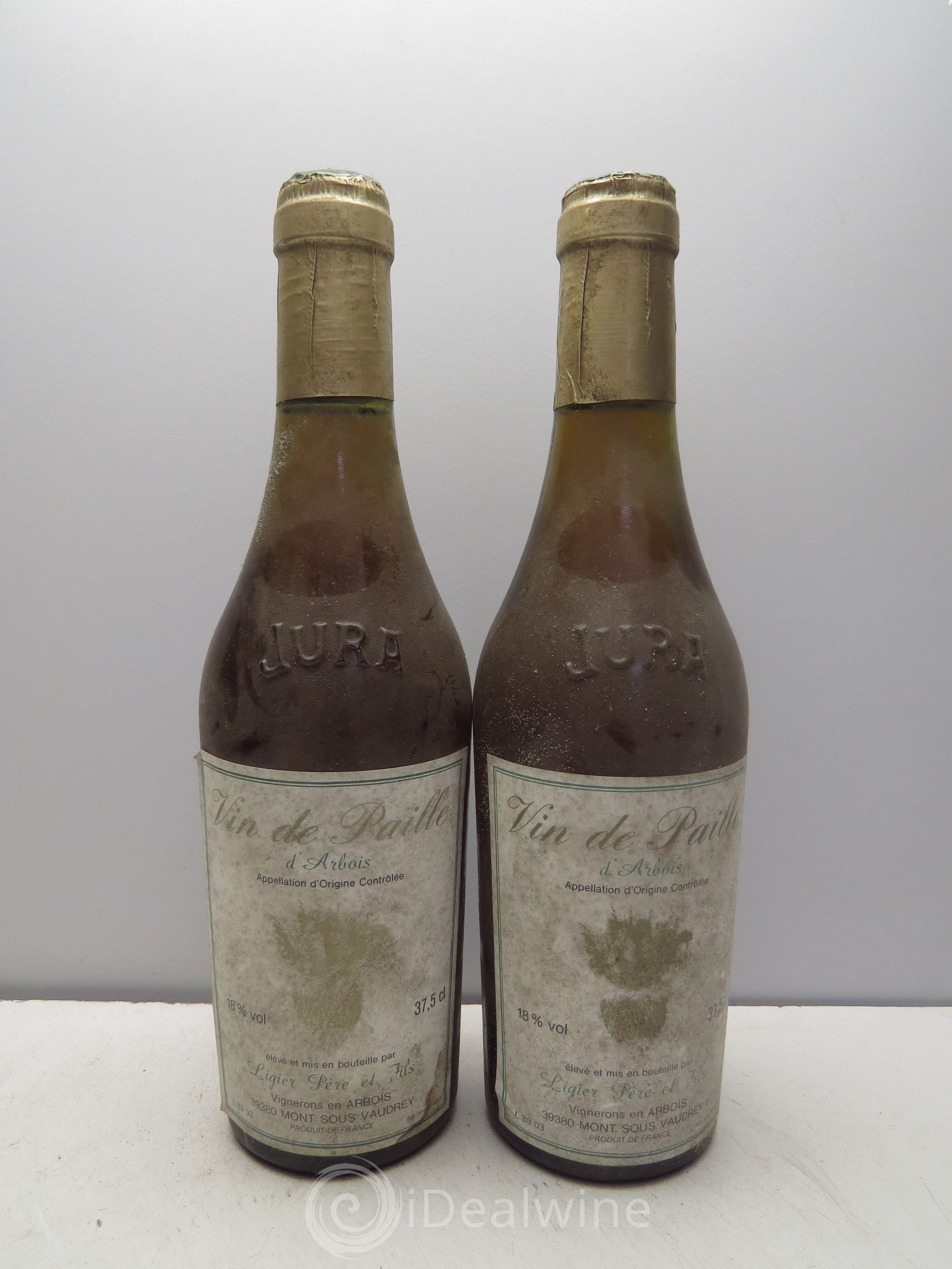 Côtes du Jura Vin de Paille Ligier - Posten von 2 Demi-Flaschen - 0