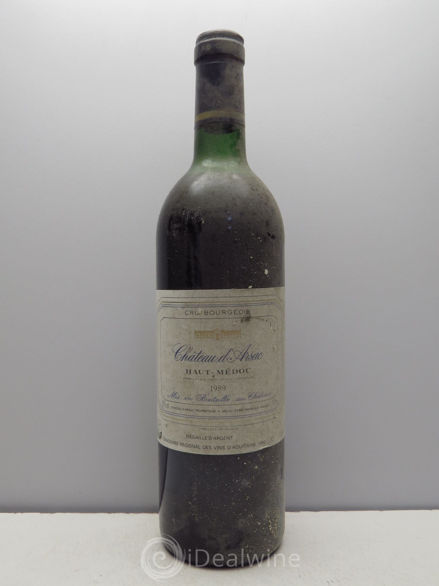 Château d' Arsac Cru Bourgeois null 1989 - Lot of 12 bottles - 0