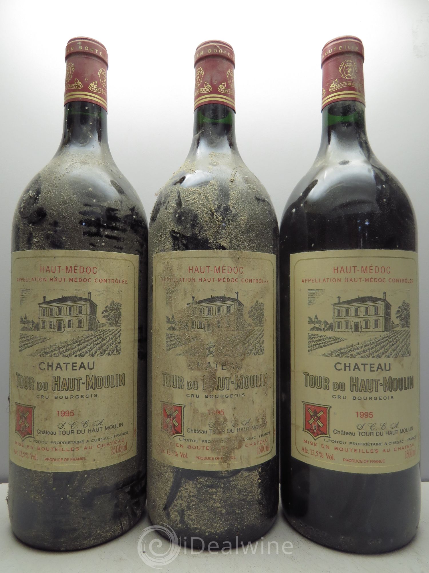 Château Tour du Haut Moulin Cru Bourgeois 1995 - Lot de 3 magnums - 0