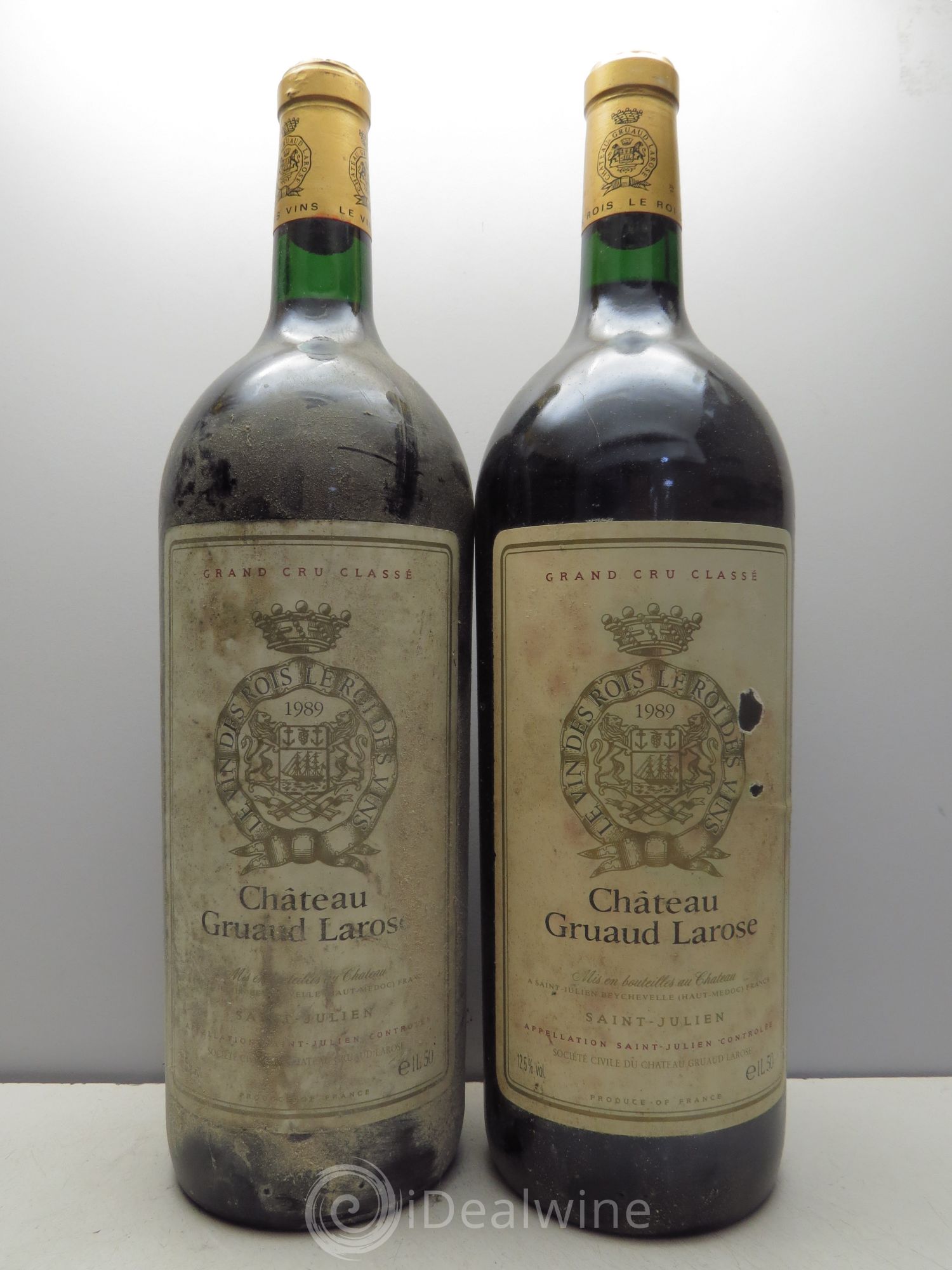 Château Gruaud Larose 2ème Grand Cru Classé 1989 - Lot de 2 magnums - 0