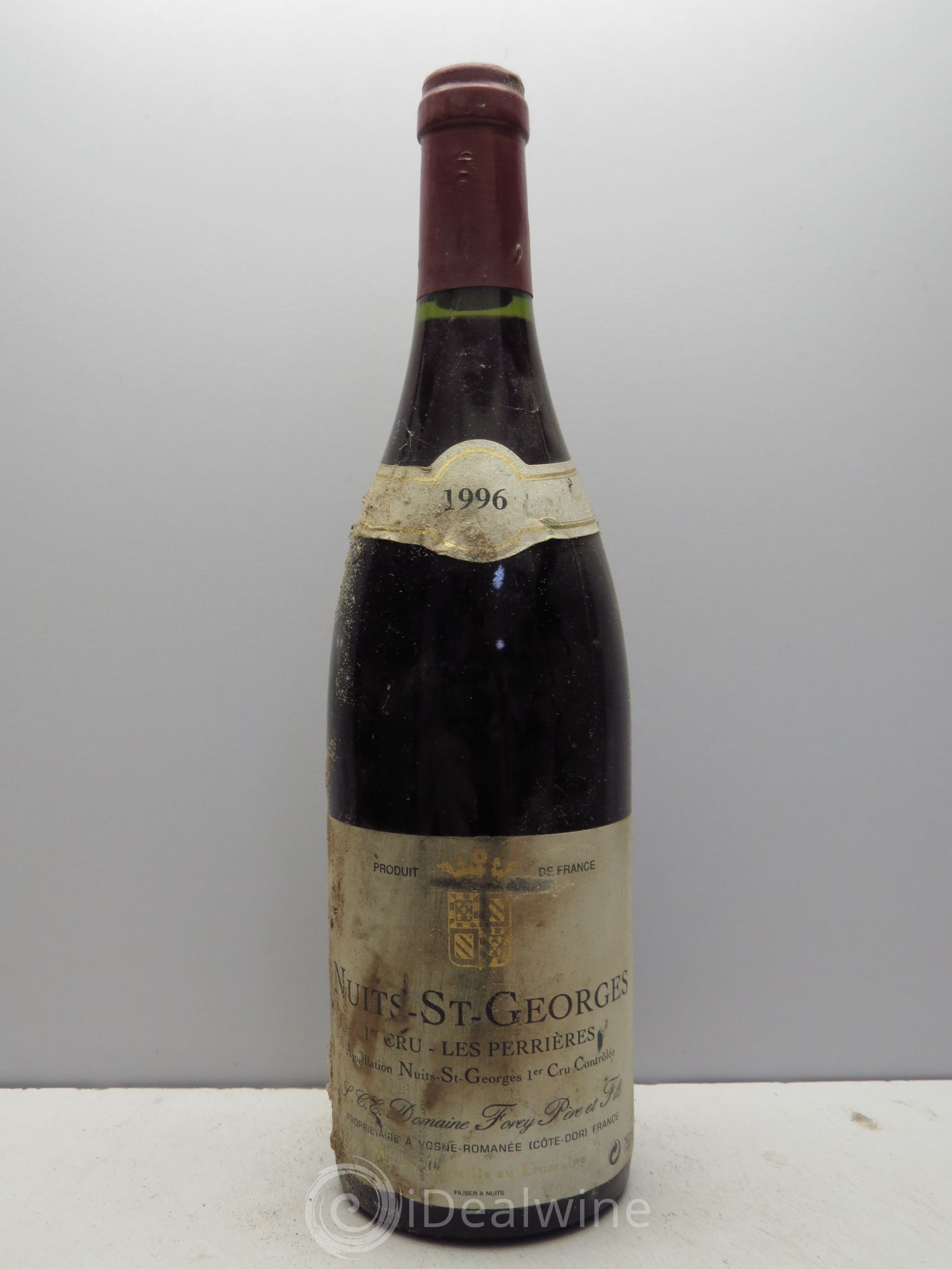 Nuits-Saint-Georges 1er Cru 1996 - Lot de 1 bouteille - 0