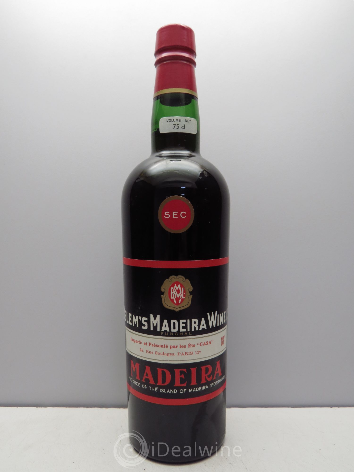Madère - Posten von 1 Flasche - 0