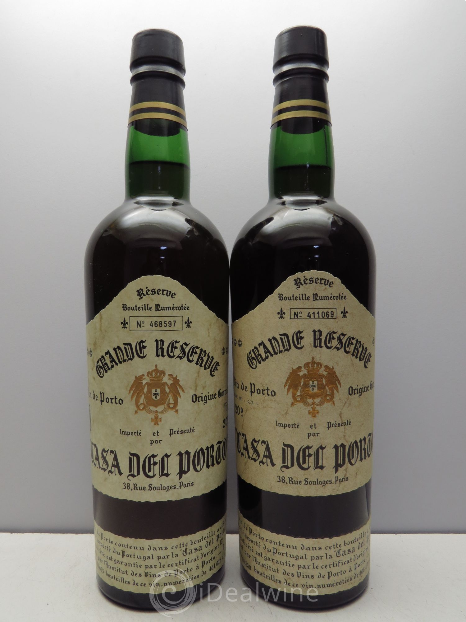 Porto Casa del Porto Grand Reserve - Posten von 2 Flaschen - 0