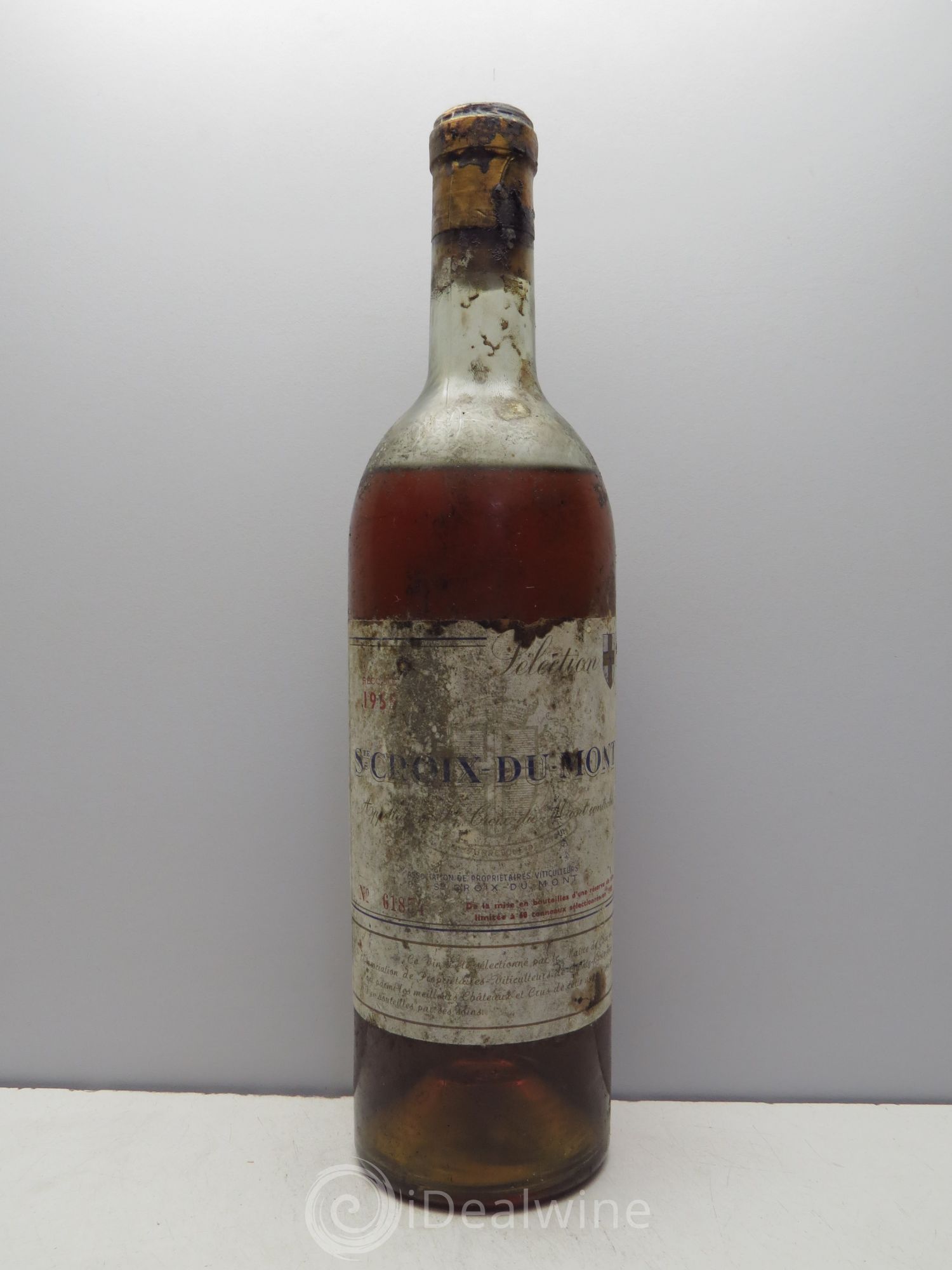 Bordeaux Saint Croix du Mont 1955 - Posten von 1 Flasche - 0