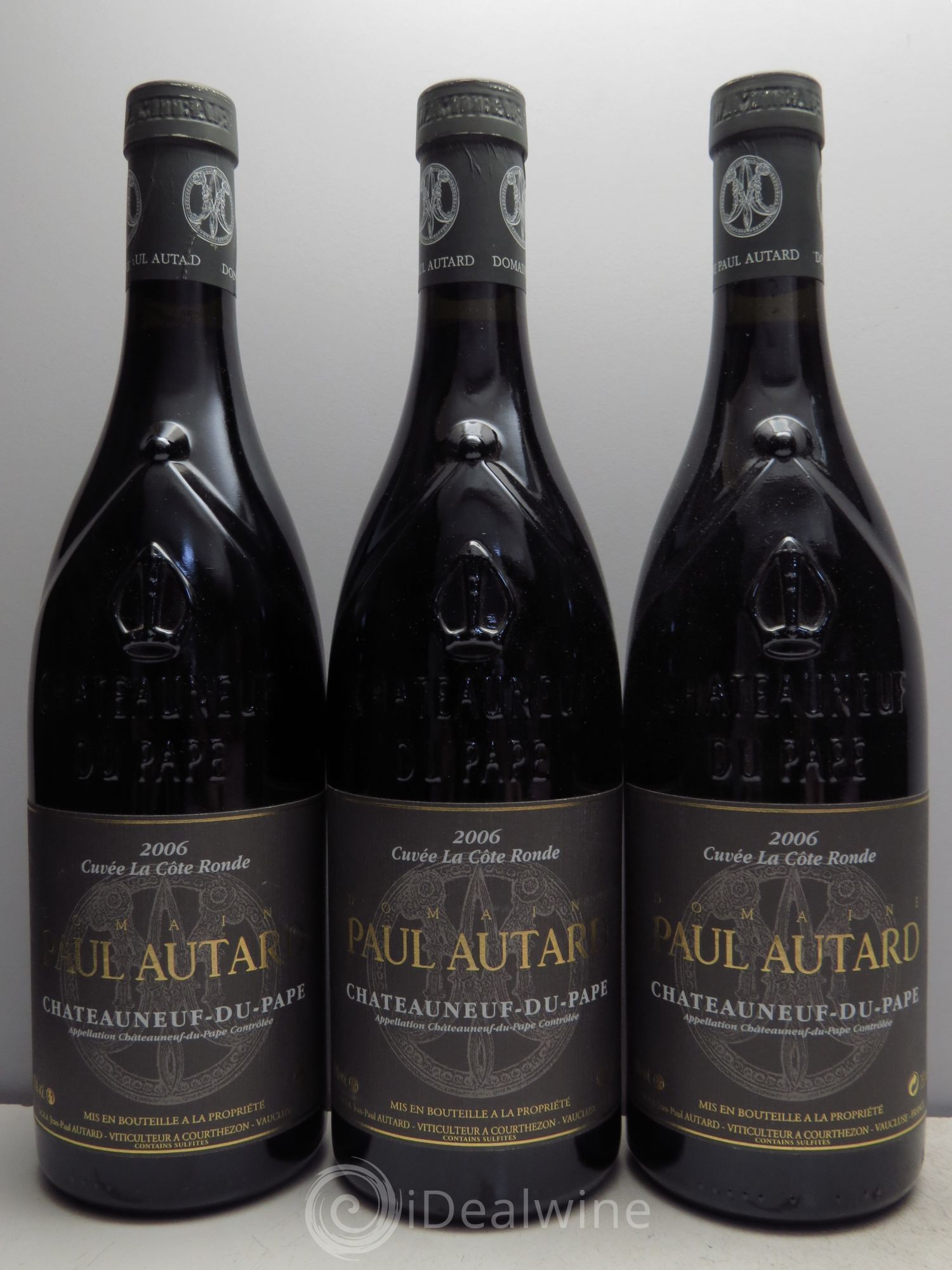 Châteauneuf-du-Pape Côte Ronde 2006 - Lot de 3 bouteilles - 0