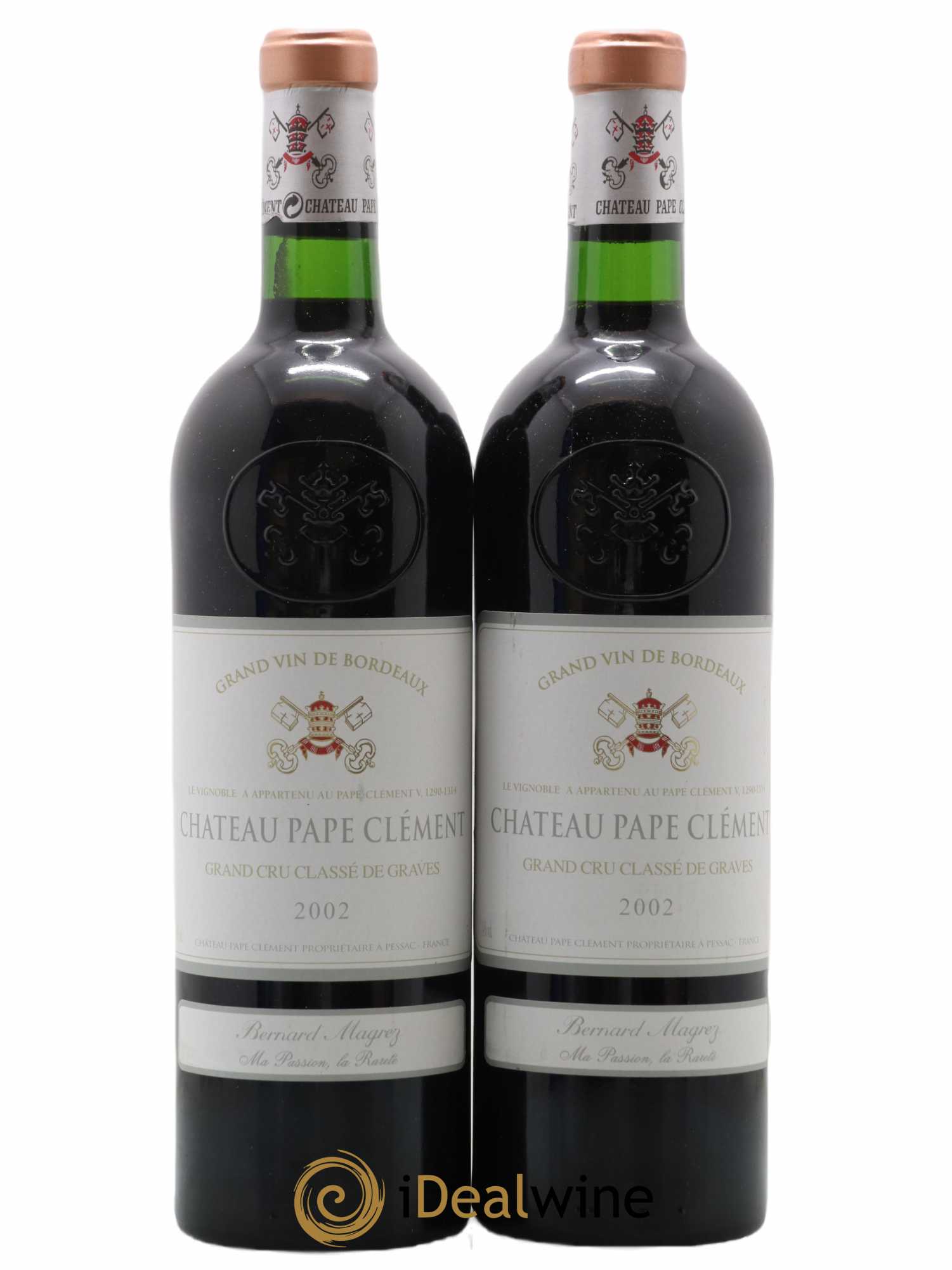 Château Pape Clément Cru Classé de Graves 2002 - Lot de 2 bouteilles - 0