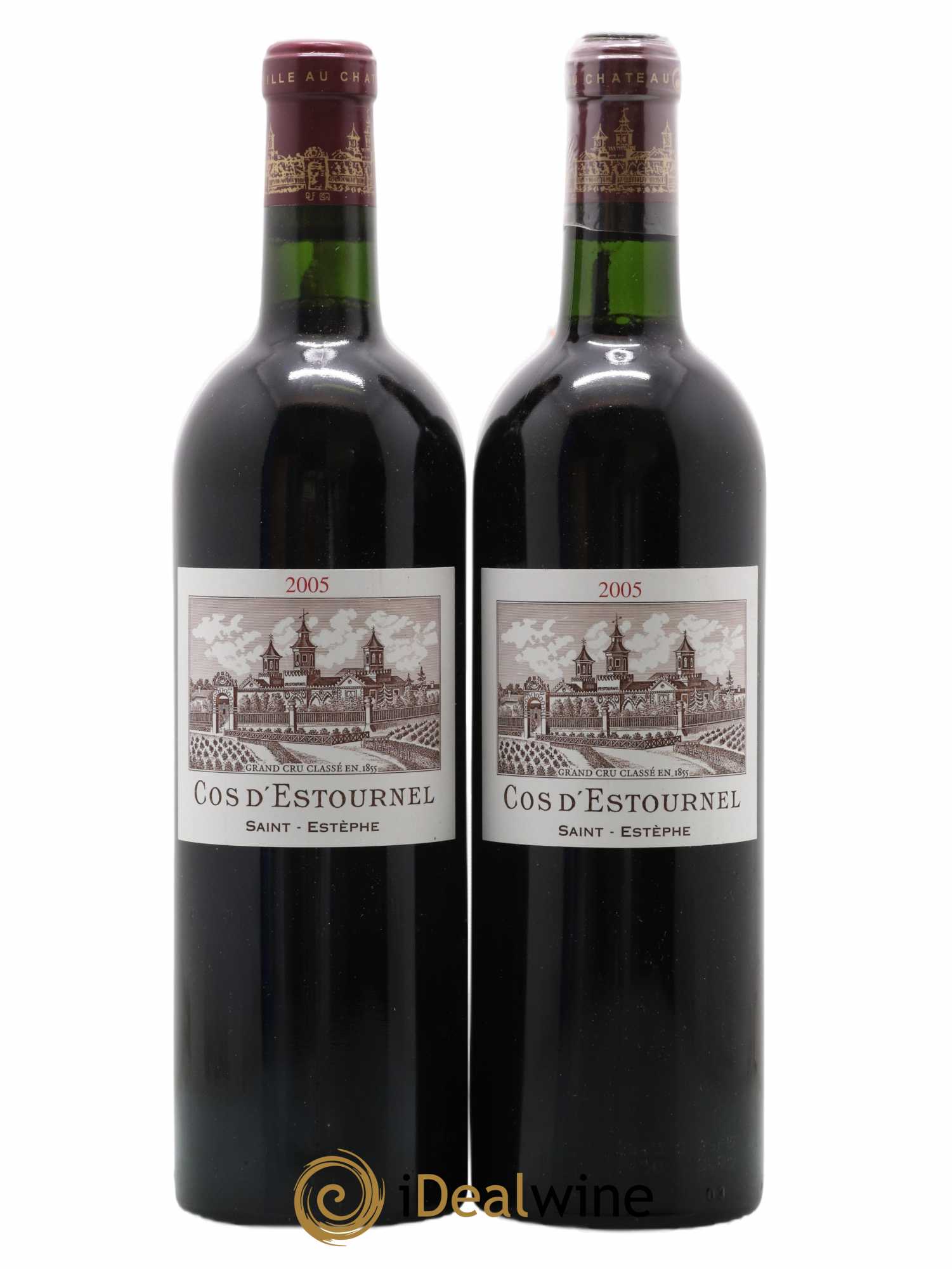 Cos d'Estournel 2ème Grand Cru Classé 2005 - Lot de 2 bouteilles - 0