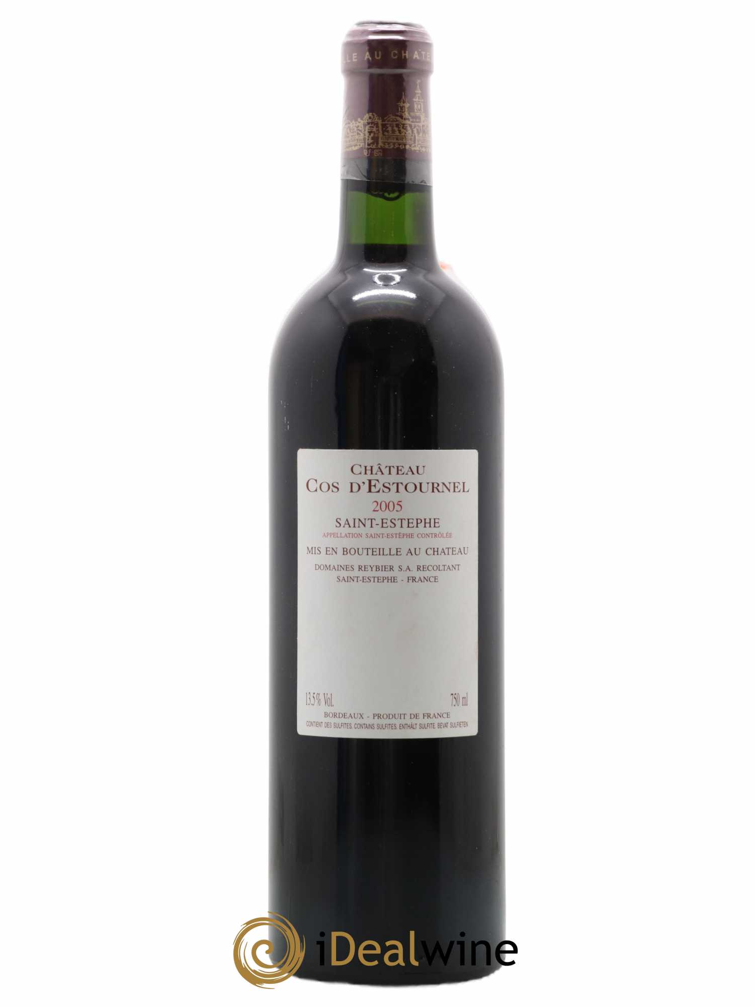 Cos d'Estournel 2ème Grand Cru Classé 2005 - Lot of 1 bottle - 1