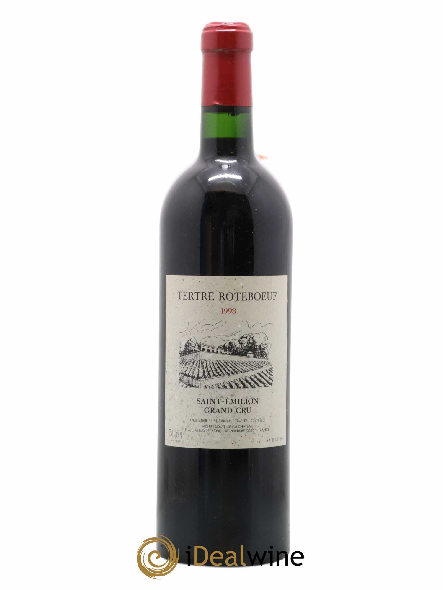 Château Tertre Roteboeuf 1998 - Lot de 1 bouteille - 0