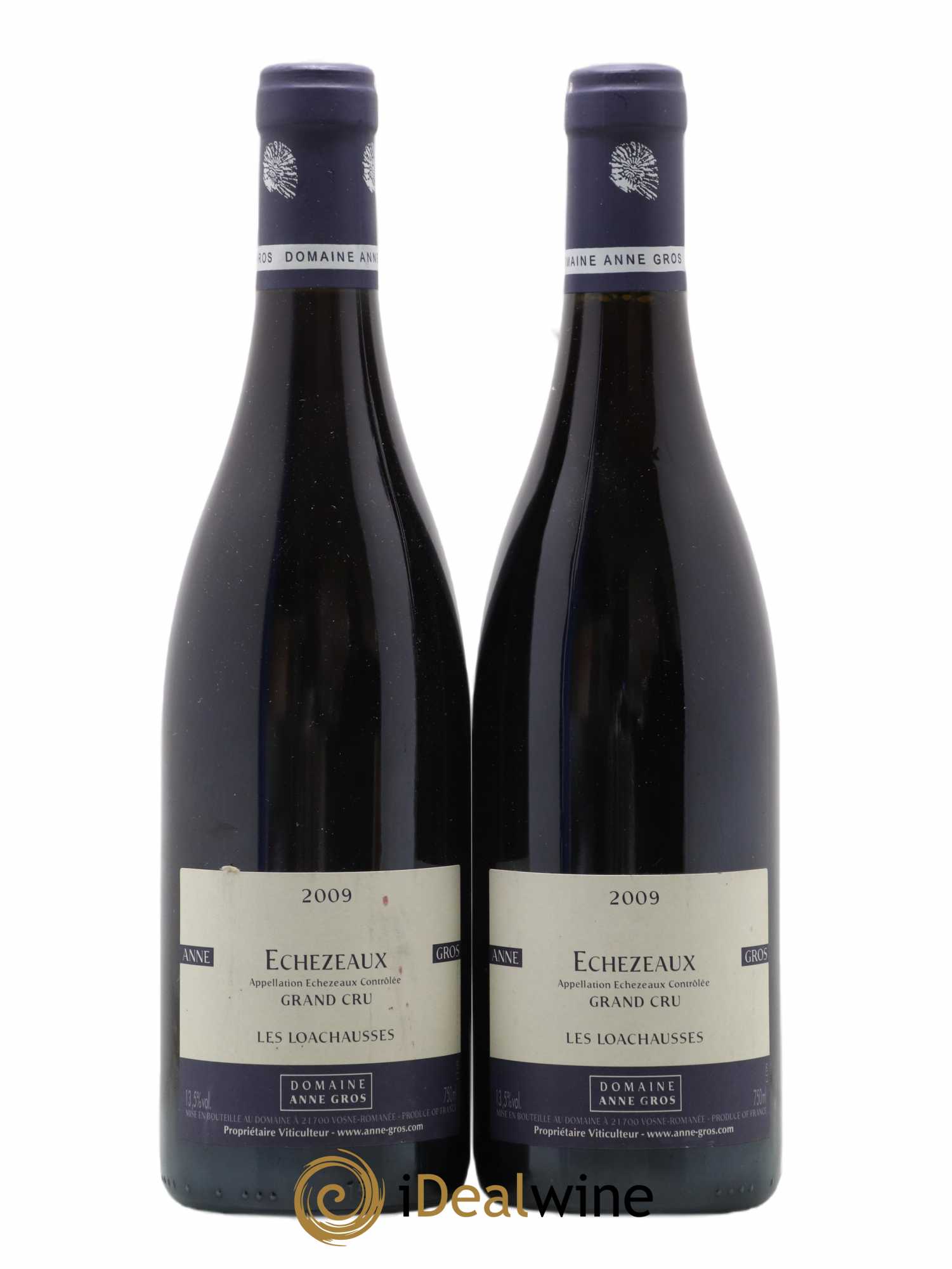 Echezeaux Grand Cru Les Loachausses Anne Gros 2009 - Lot de 2 bouteilles - 0