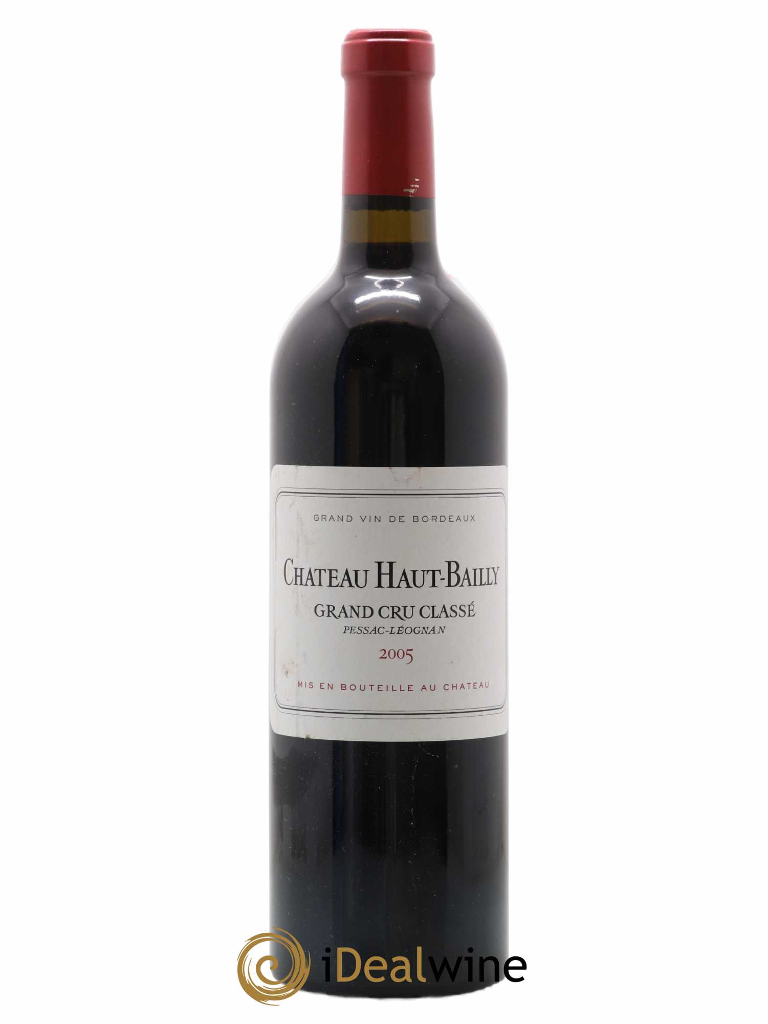 Château Haut-Bailly Cru Classé de Graves 2005 - Lot de 1 bouteille - 0