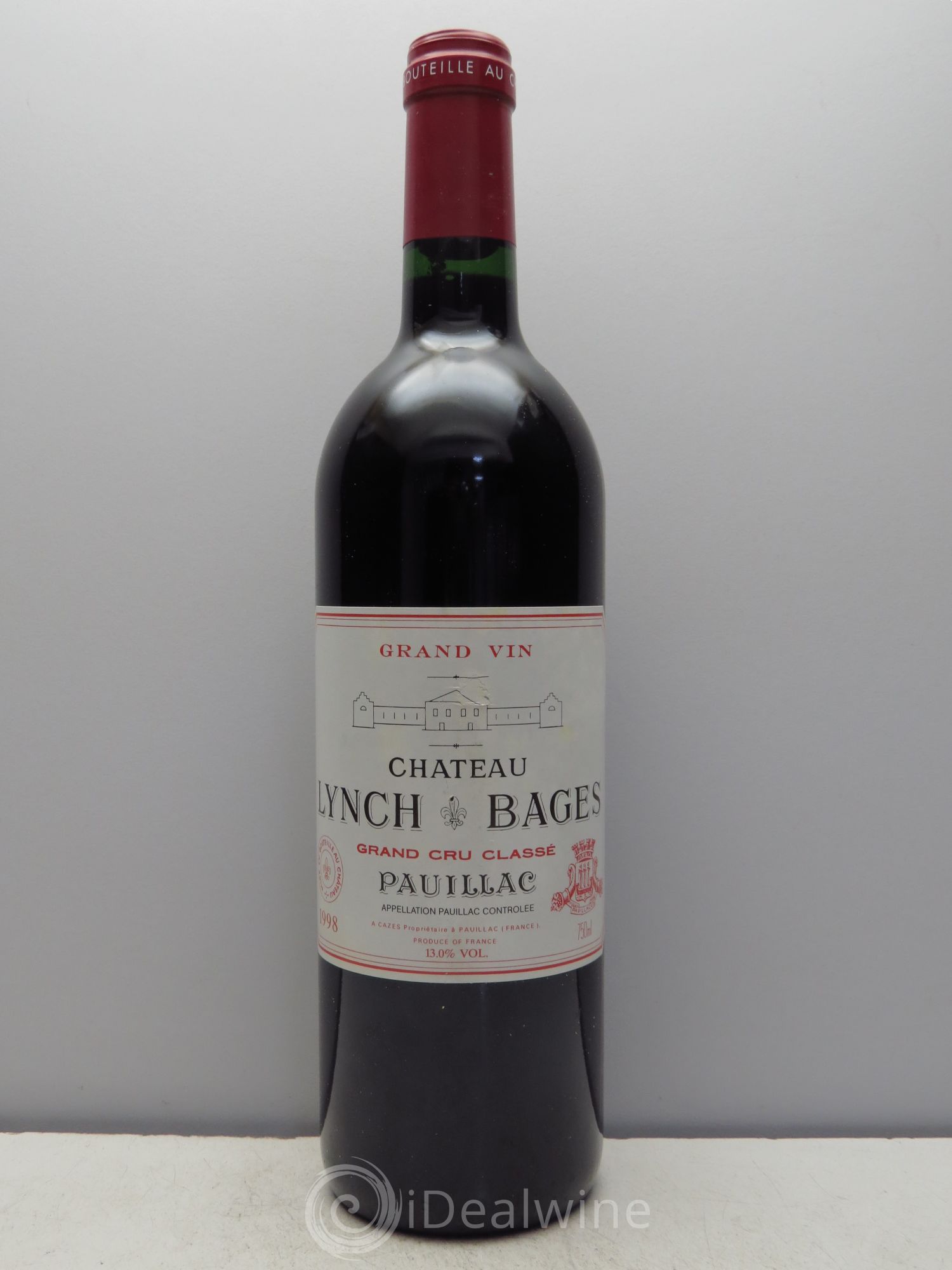 Château Lynch Bages 5ème Grand Cru Classé 1998 - Lot de 12 bouteilles - 0
