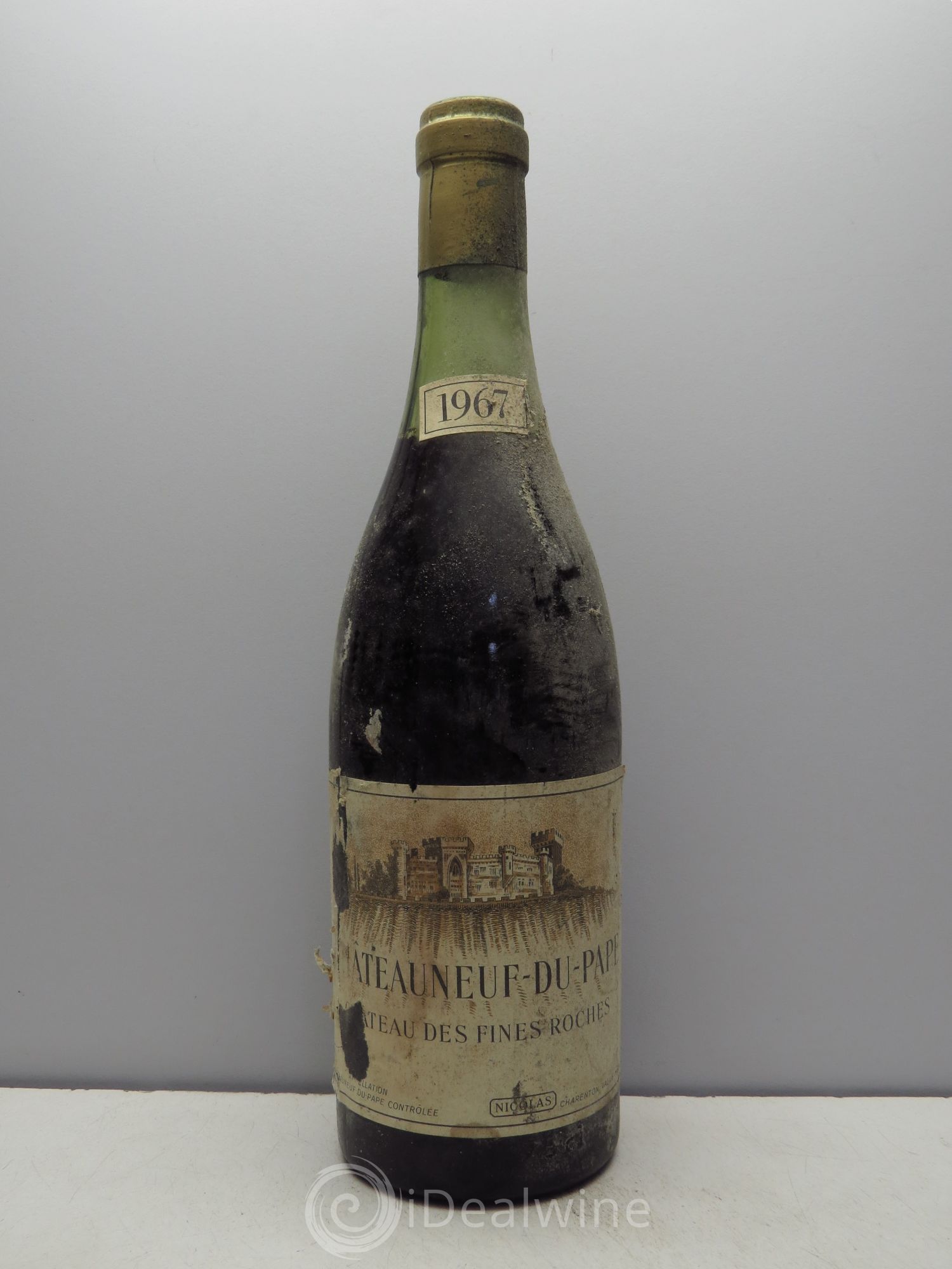 Châteauneuf-du-Pape Nicolas 1967 - Lot de 1 bouteille - 0