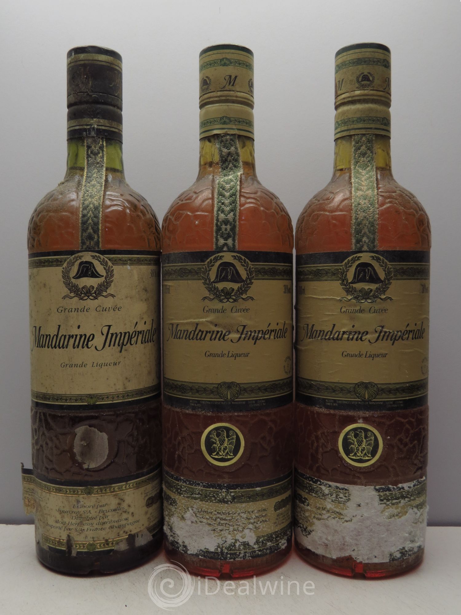Alcools divers Mandarine Impériale Grande Cuvée - Lotto di 3 bottiglie - 0