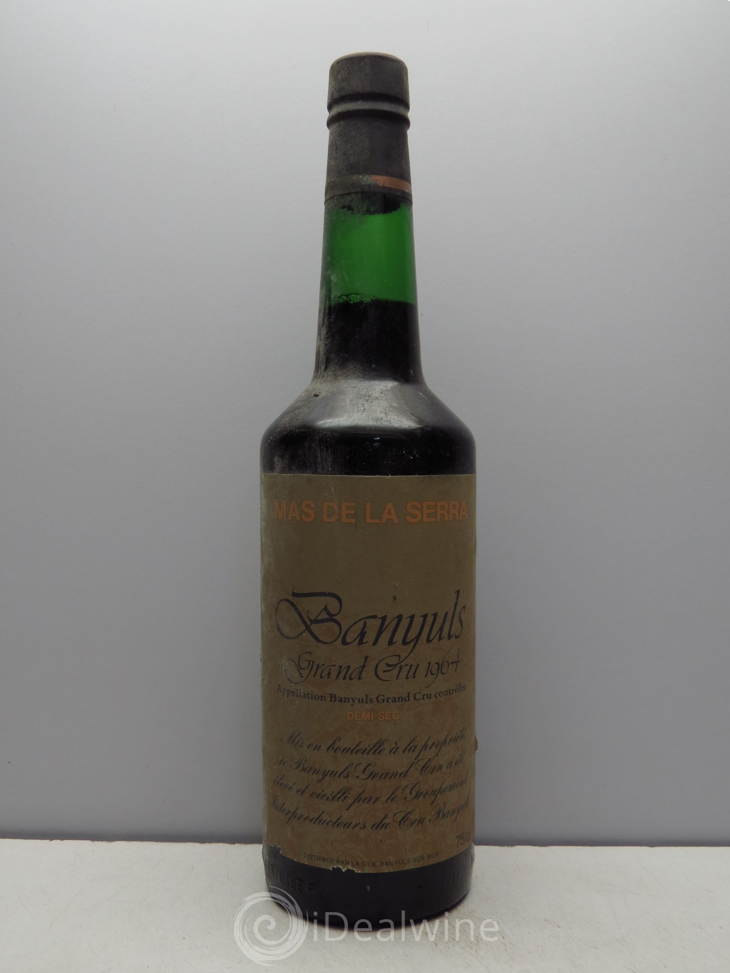 Banyuls Mas de la Serra Demi-Sec 1964 - Posten von 1 Flasche - 0