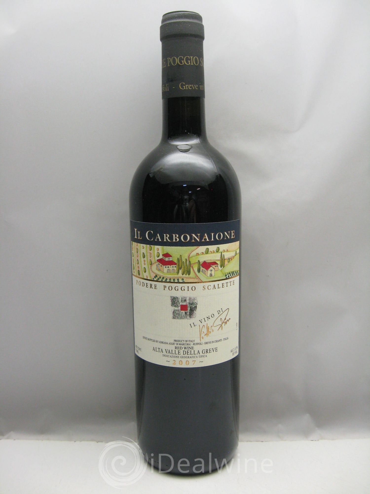 Toscana IGT Podere Poggio Scalette Il Carbonaione 2007 - Lotto di 1 bottiglia - 0