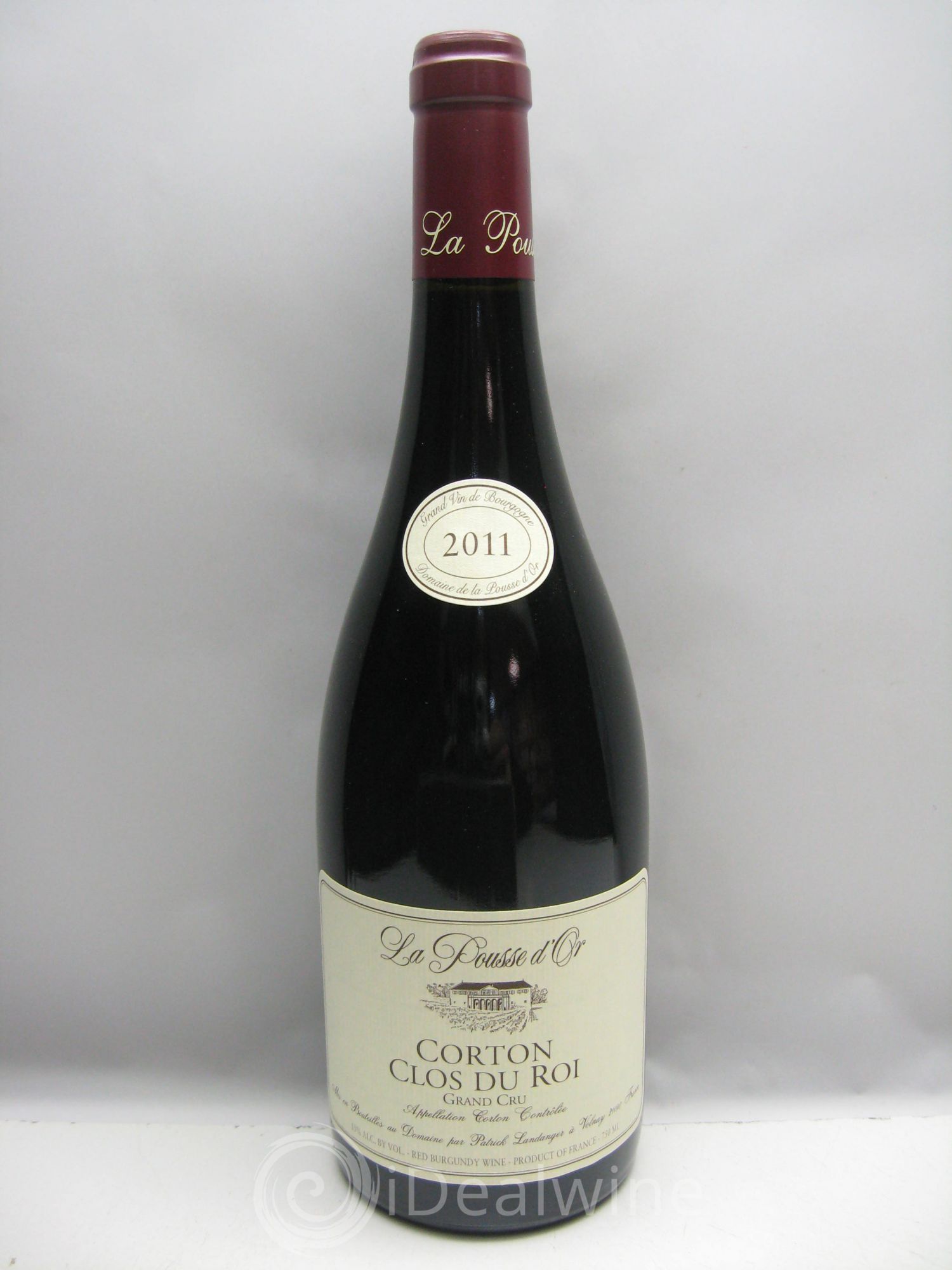 Corton Grand Cru Clos du Roi La Pousse d'Or (Domaine de) 2011 - Lot de 1 bouteille - 0