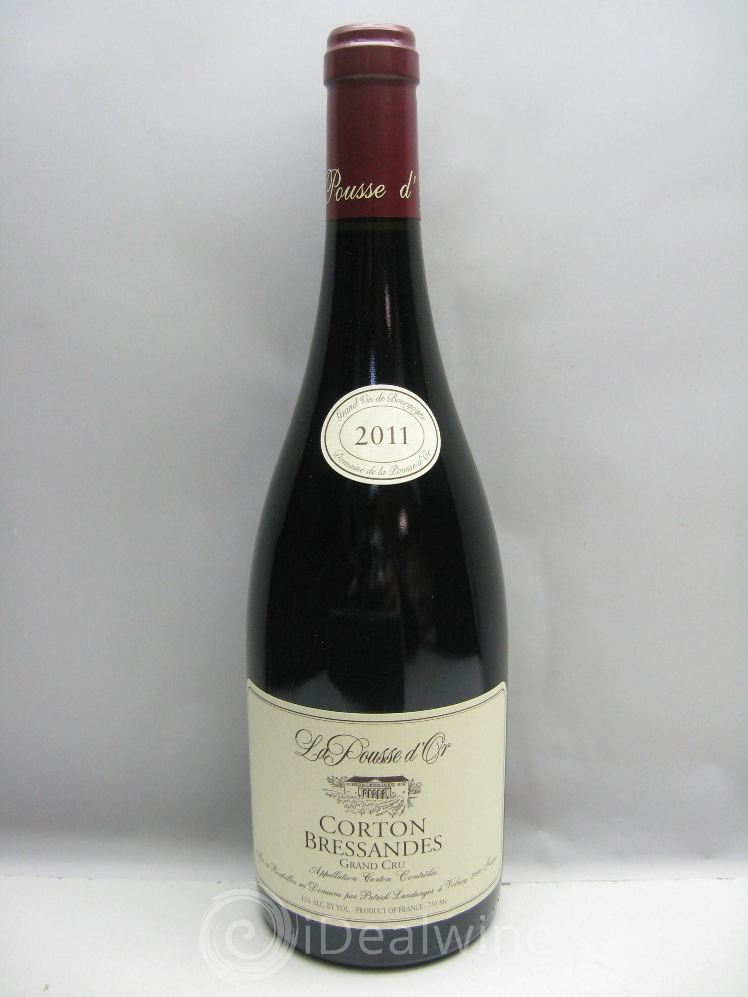 Corton Grand Cru Bressandes La Pousse d'Or (Domaine de) 2011 - Lot de 1 bouteille - 0