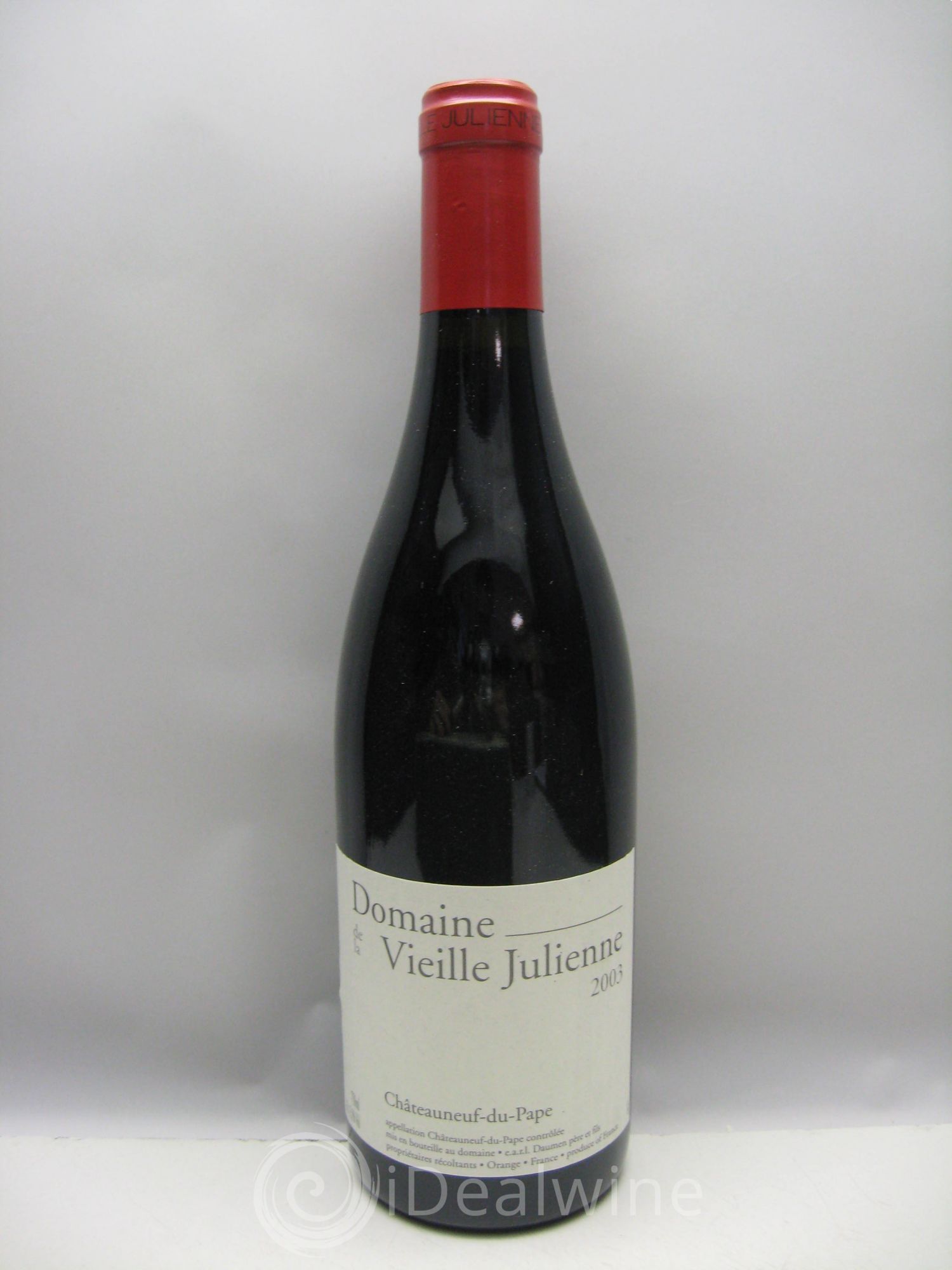 Châteauneuf-du-Pape Vieille Julienne (Domaine de la) Jean-Paul Daumen 2003 - Lot de 1 bouteille - 0