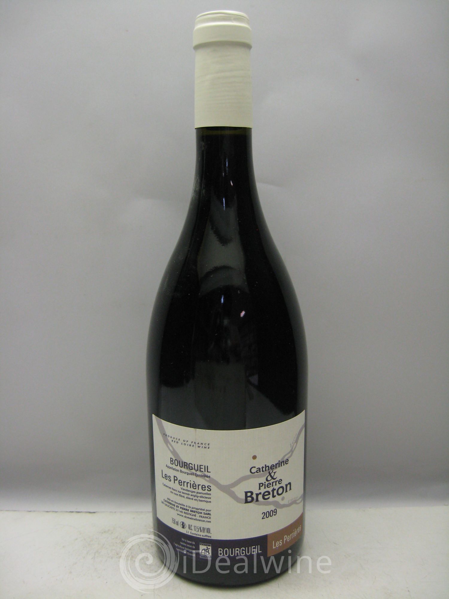 Bourgueil Les Perrières - C & P Breton 2009 - Posten von 1 Flasche - 0