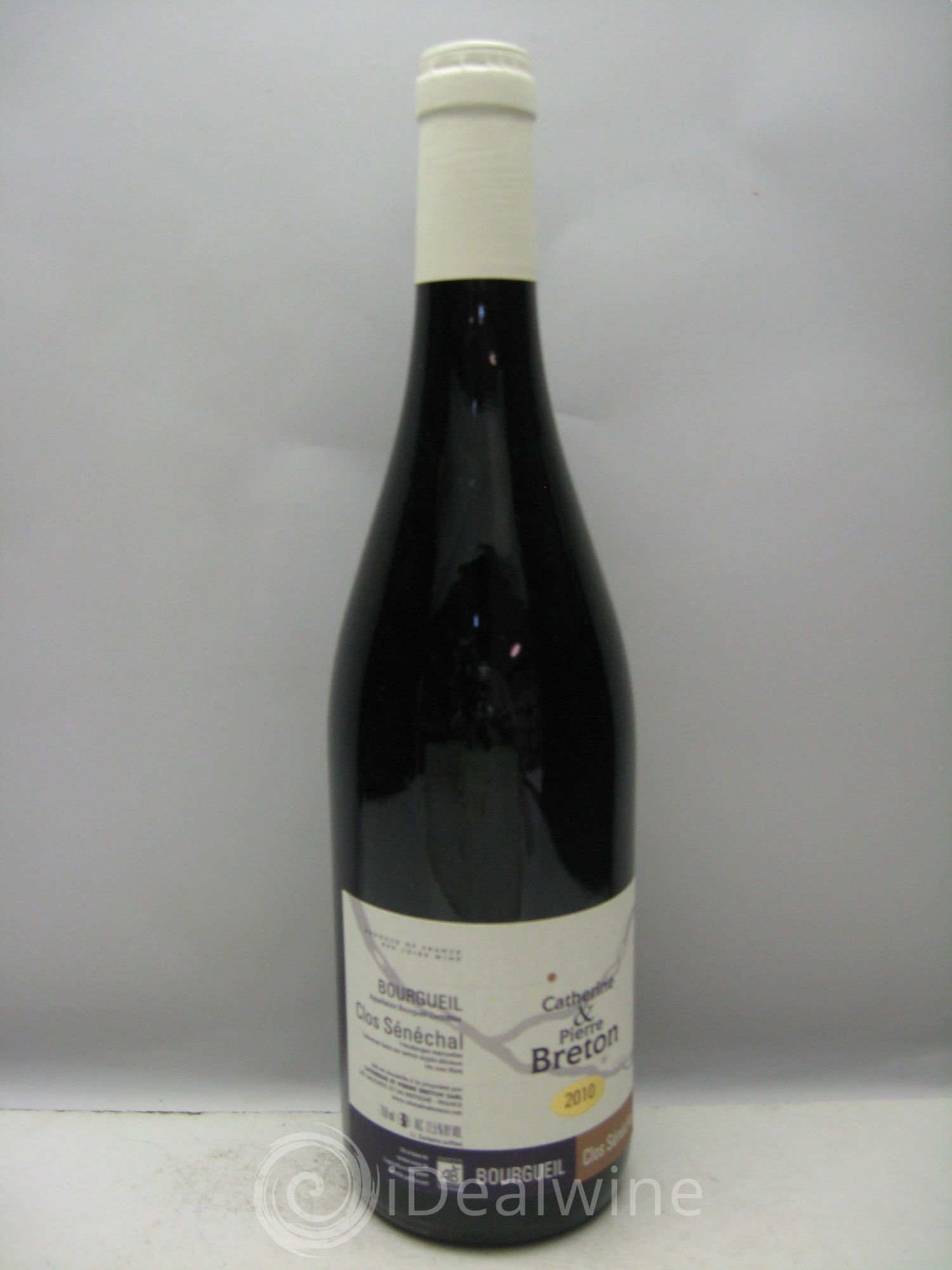 Bourgueil Clos Sénéchal Catherine et Pierre Breton 2010 - Lot de 1 bouteille - 0