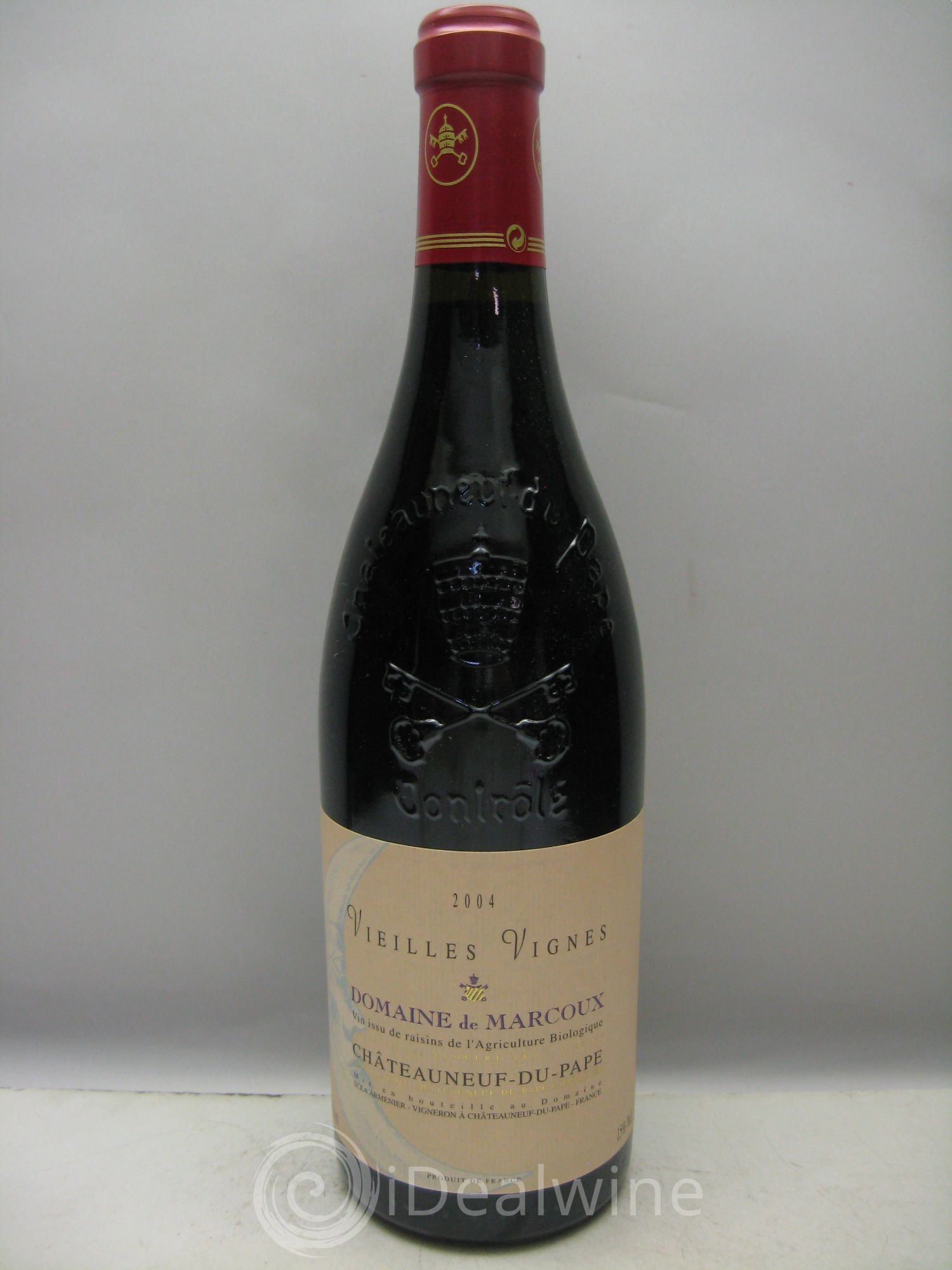 Châteauneuf-du-Pape Vieilles Vignes Marcoux (Domaine de) 2004 - Lot de 1 bouteille - 0