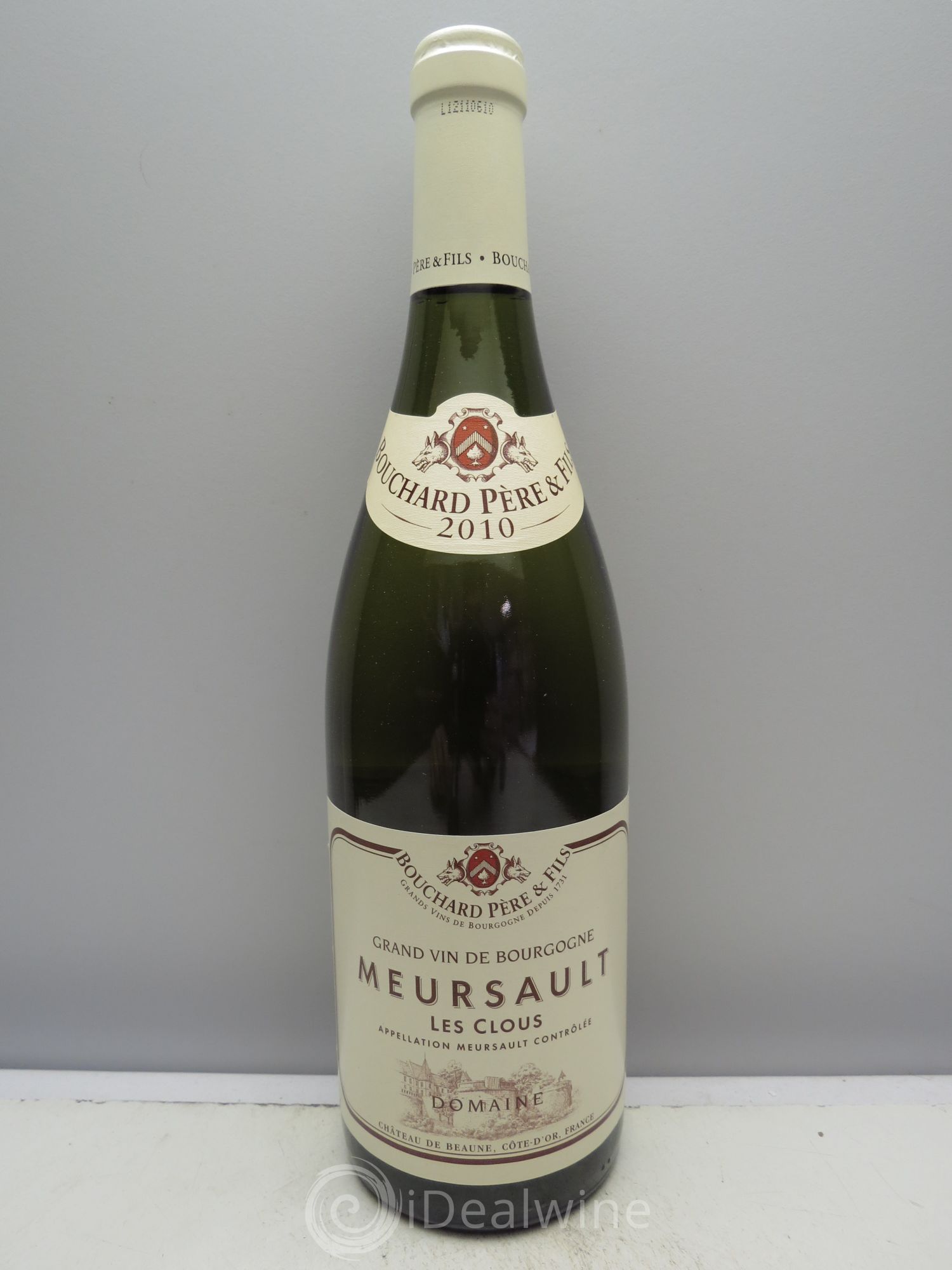 Meursault Les Clous Bouchard Père & Fils 2010 - Lot de 1 bouteille - 0
