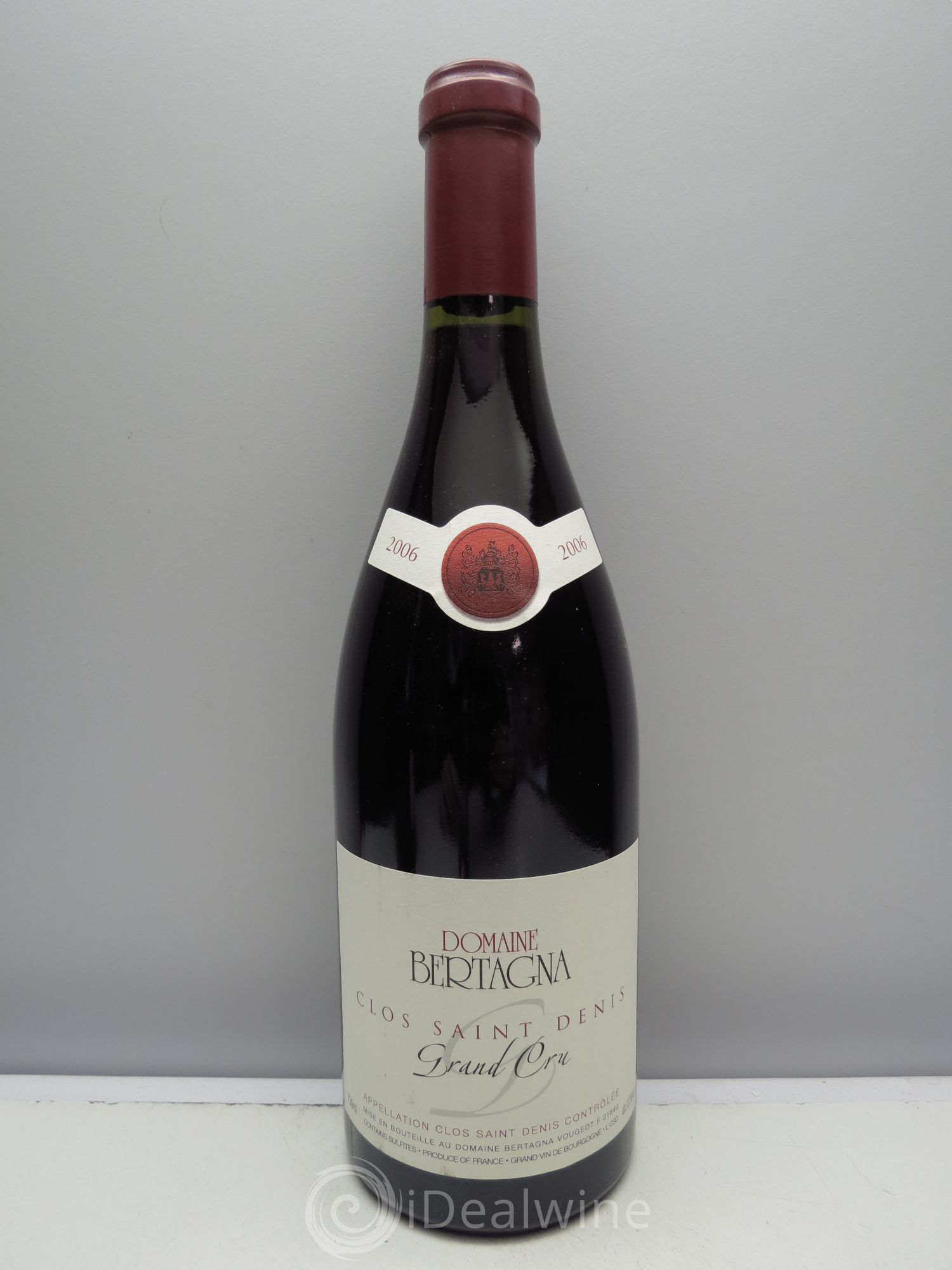 Clos Saint-Denis Grand Cru Bertagna 2006 - Lot de 1 bouteille - 0