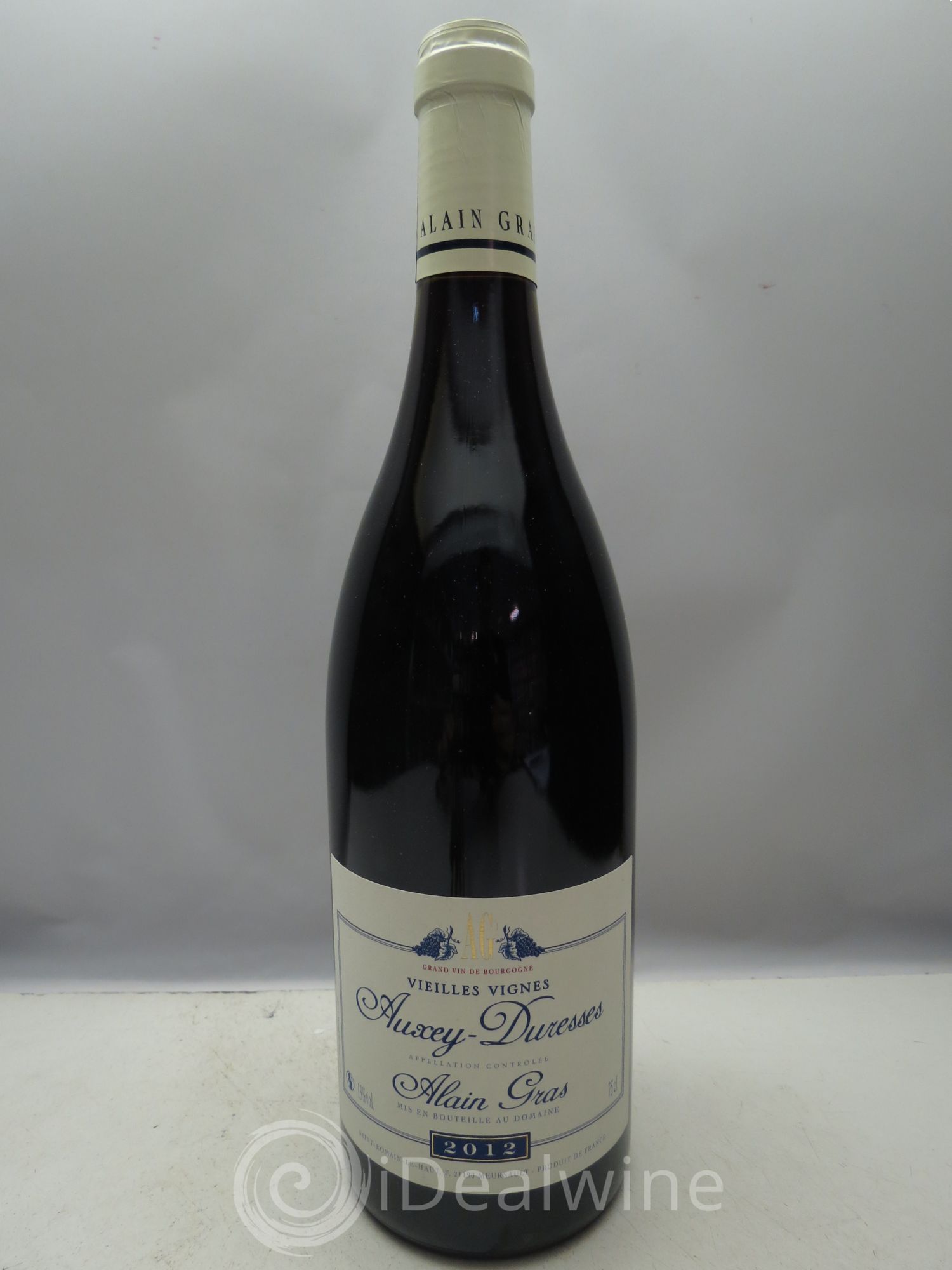 Auxey-Duresses Vieilles Vignes - Alain Gras 2012 - Posten von 1 Flasche - 0