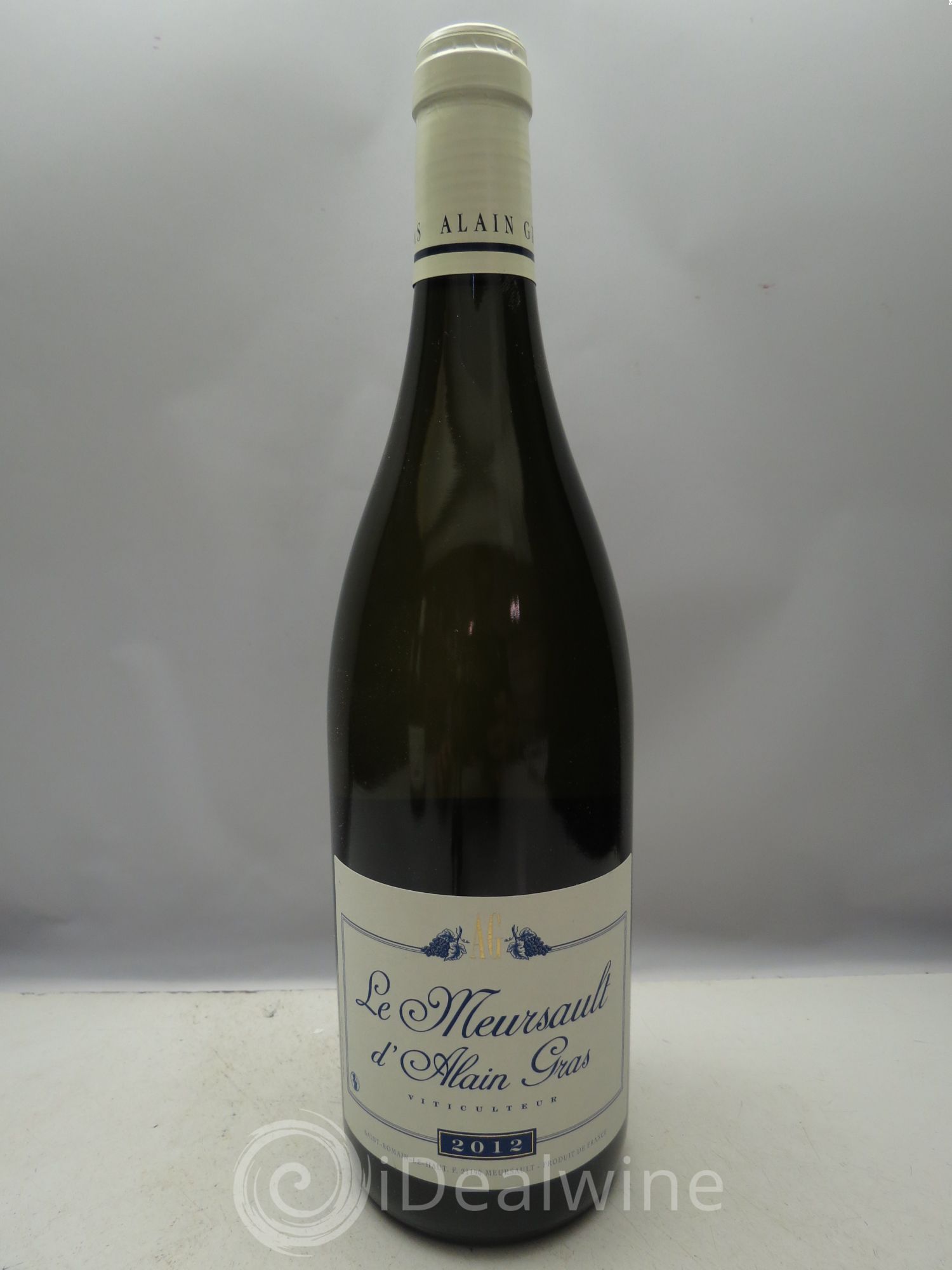 Meursault Les Tillets Alain Gras 2012 - Lot de 1 bouteille - 0