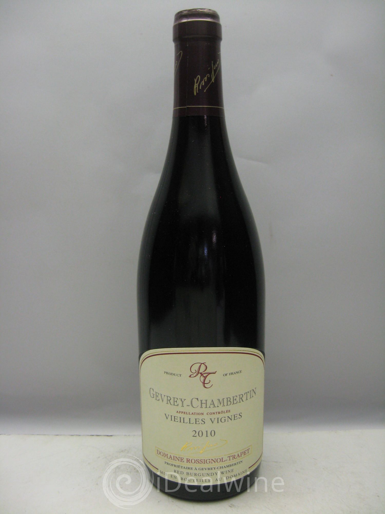 Gevrey-Chambertin Vieilles Vignes - Rossignol Trapet 2010 - Posten von 1 Flasche - 0